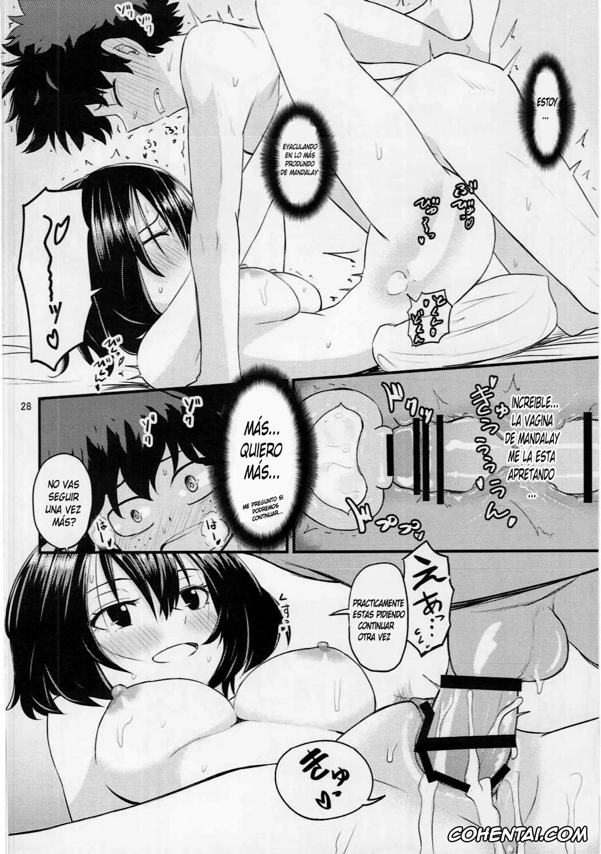 My Hero Academia | Boku No Hero Academia hentai, Izuku Midoriya hentai, Shino Sousaki | Mandalay hentai, Mandalay ni Fude Oroshi Shite Morau Hon (Boku no Hero Academia), pagina 27