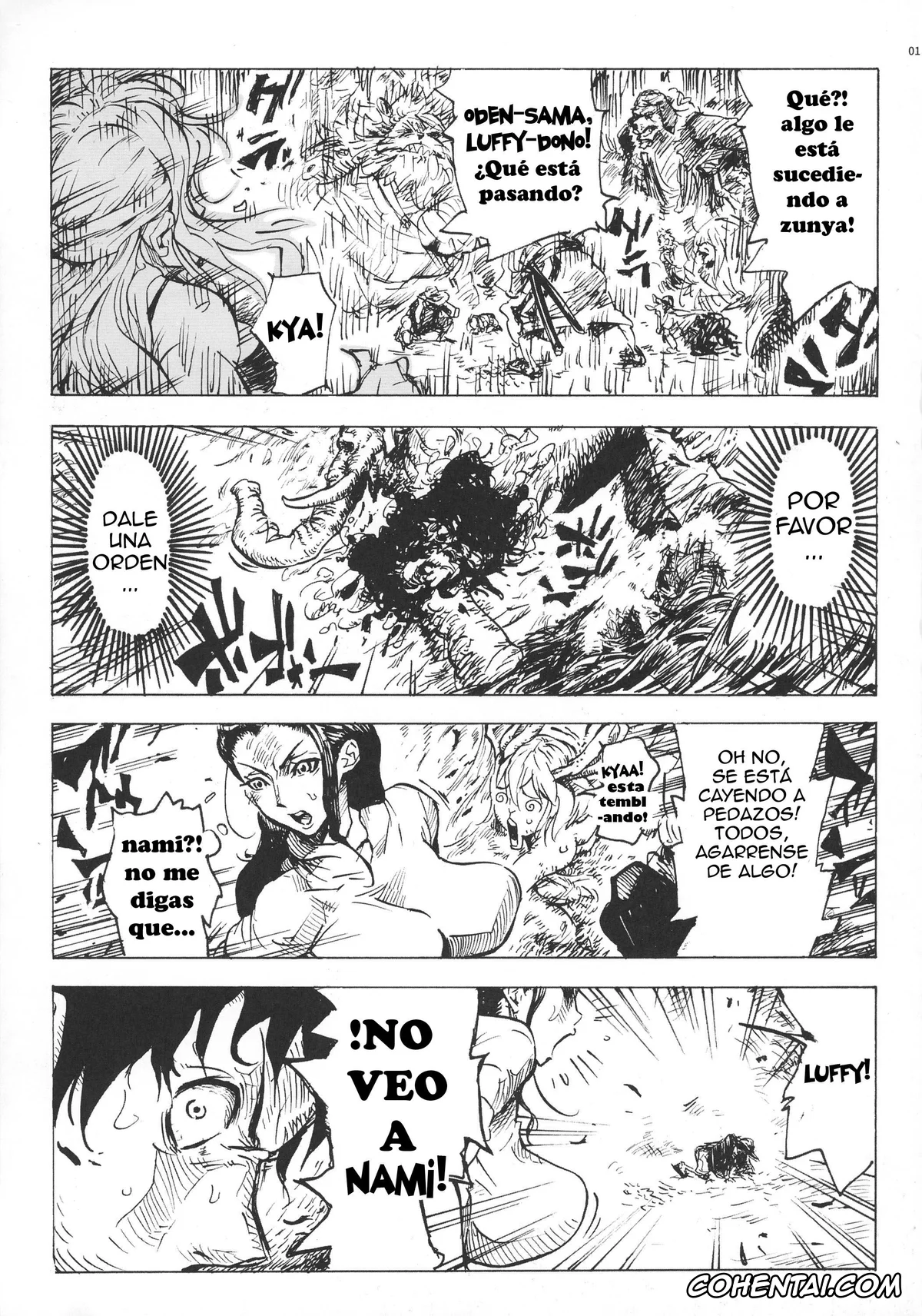 One Piece hentai, Nami hentai, P.O.M Another Episode J.A.C.K (One Piece), pagina 3