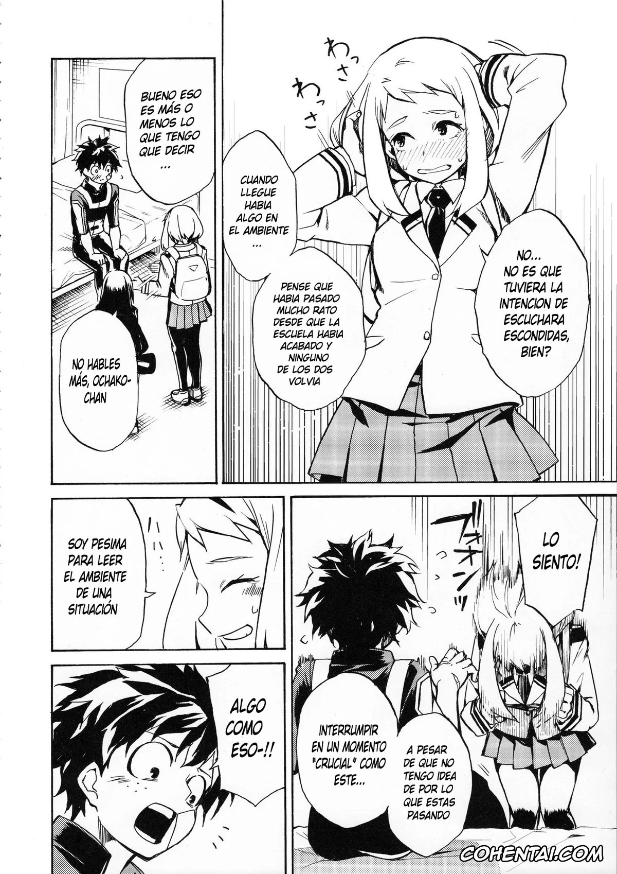 My Hero Academia | Boku No Hero Academia hentai, Izuku Midoriya hentai, Ochako Uraraka hentai, Tsuyu Asui hentai, Ukiseikou (Boku no Hero Academia), pagina 9