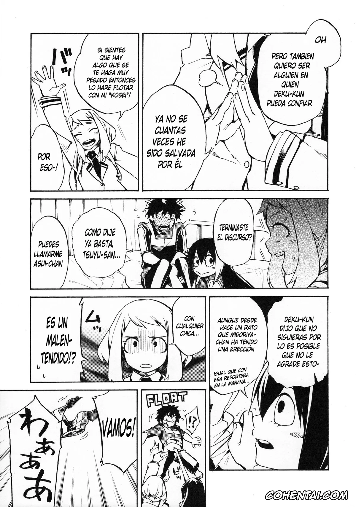 My Hero Academia | Boku No Hero Academia xxx, Izuku Midoriya xxx, Ochako Uraraka xxx, Tsuyu Asui xxx, Ukiseikou (Boku no Hero Academia), pagina 10