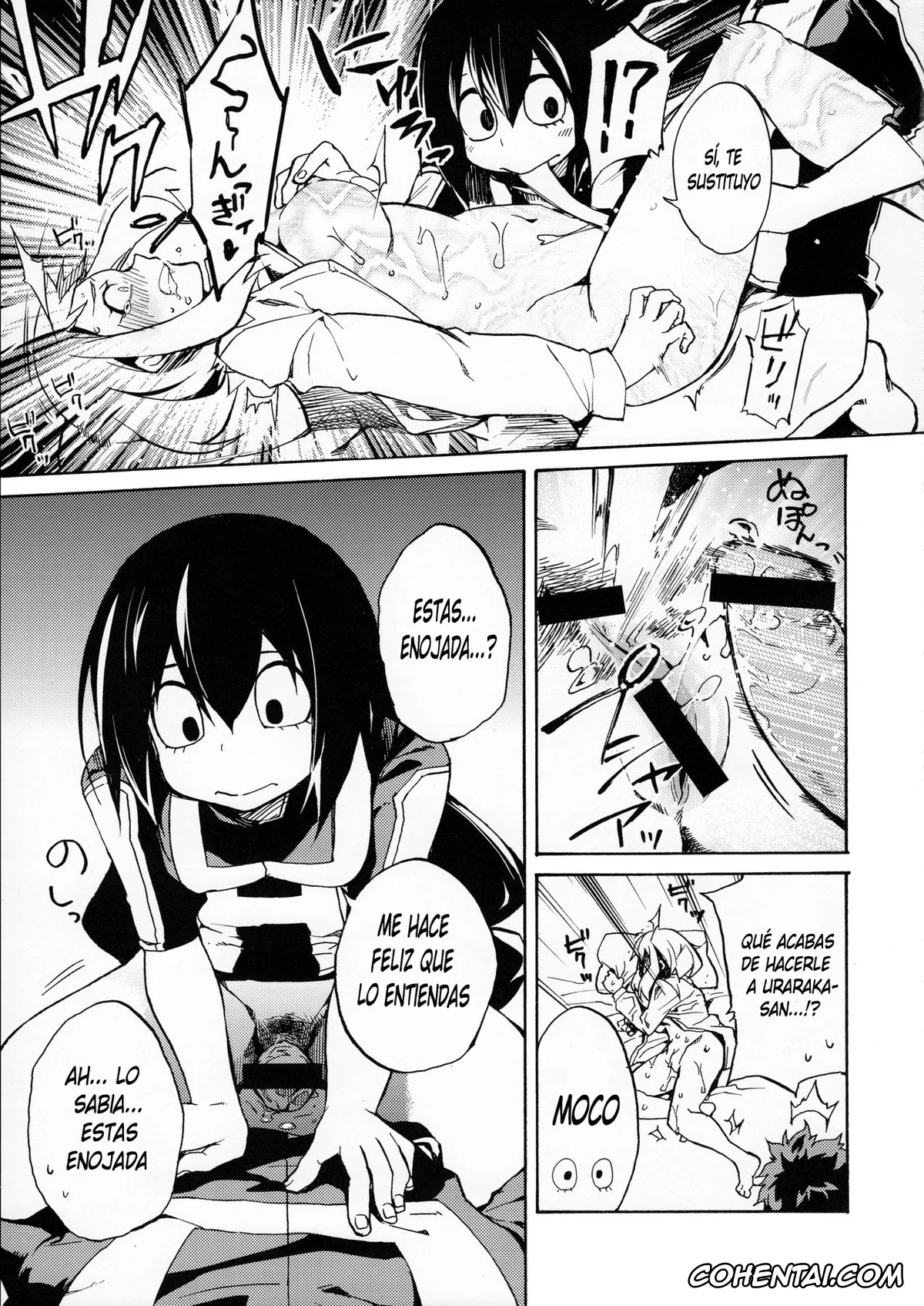 My Hero Academia | Boku No Hero Academia porno, Izuku Midoriya porno, Ochako Uraraka porno, Tsuyu Asui porno, Ukiseikou (Boku no Hero Academia), pagina 20