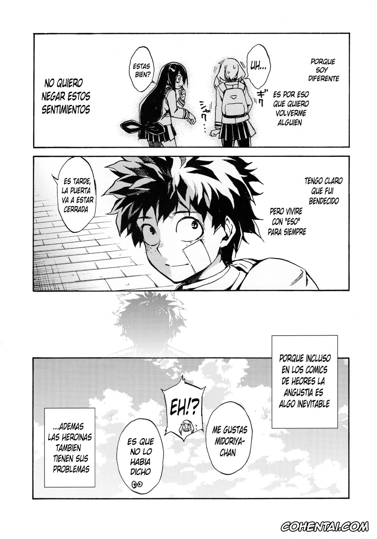 My Hero Academia | Boku No Hero Academia hentai, Izuku Midoriya hentai, Ochako Uraraka hentai, Tsuyu Asui hentai, Ukiseikou (Boku no Hero Academia), pagina 24