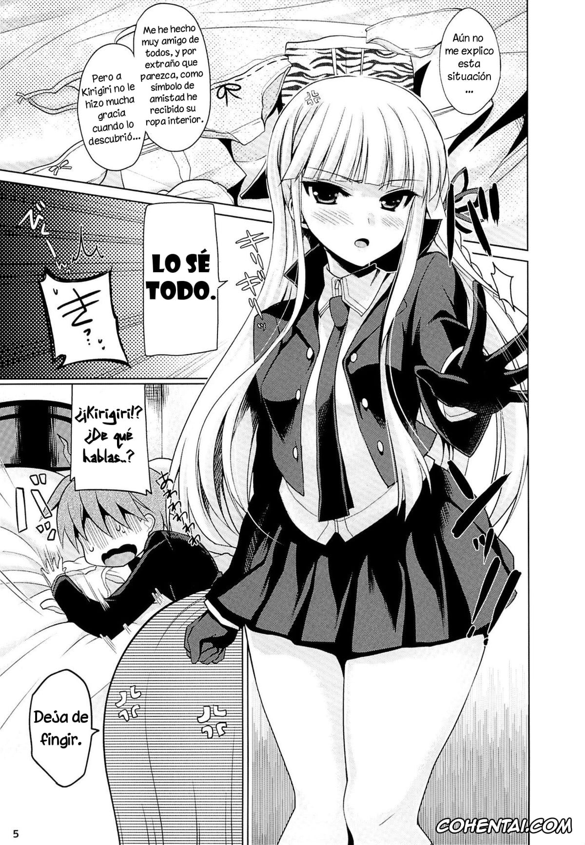 Danganronpa xxx, Kyouko Kirigiri xxx, Makoto Naegi xxx, Boku to Kirigiri-san no Nanokakan Sensou (Danganronpa), pagina 4