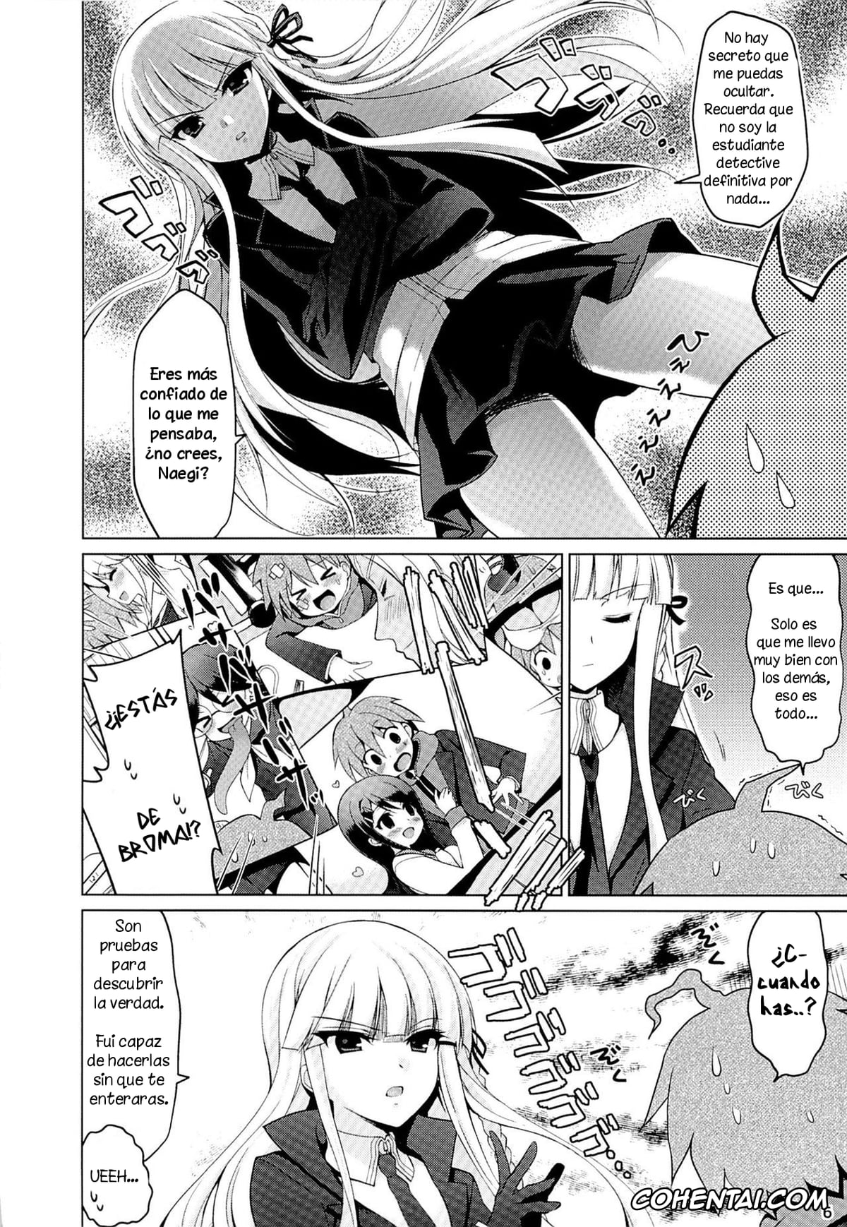 Danganronpa porno, Kyouko Kirigiri porno, Makoto Naegi porno, Boku to Kirigiri-san no Nanokakan Sensou (Danganronpa), pagina 5