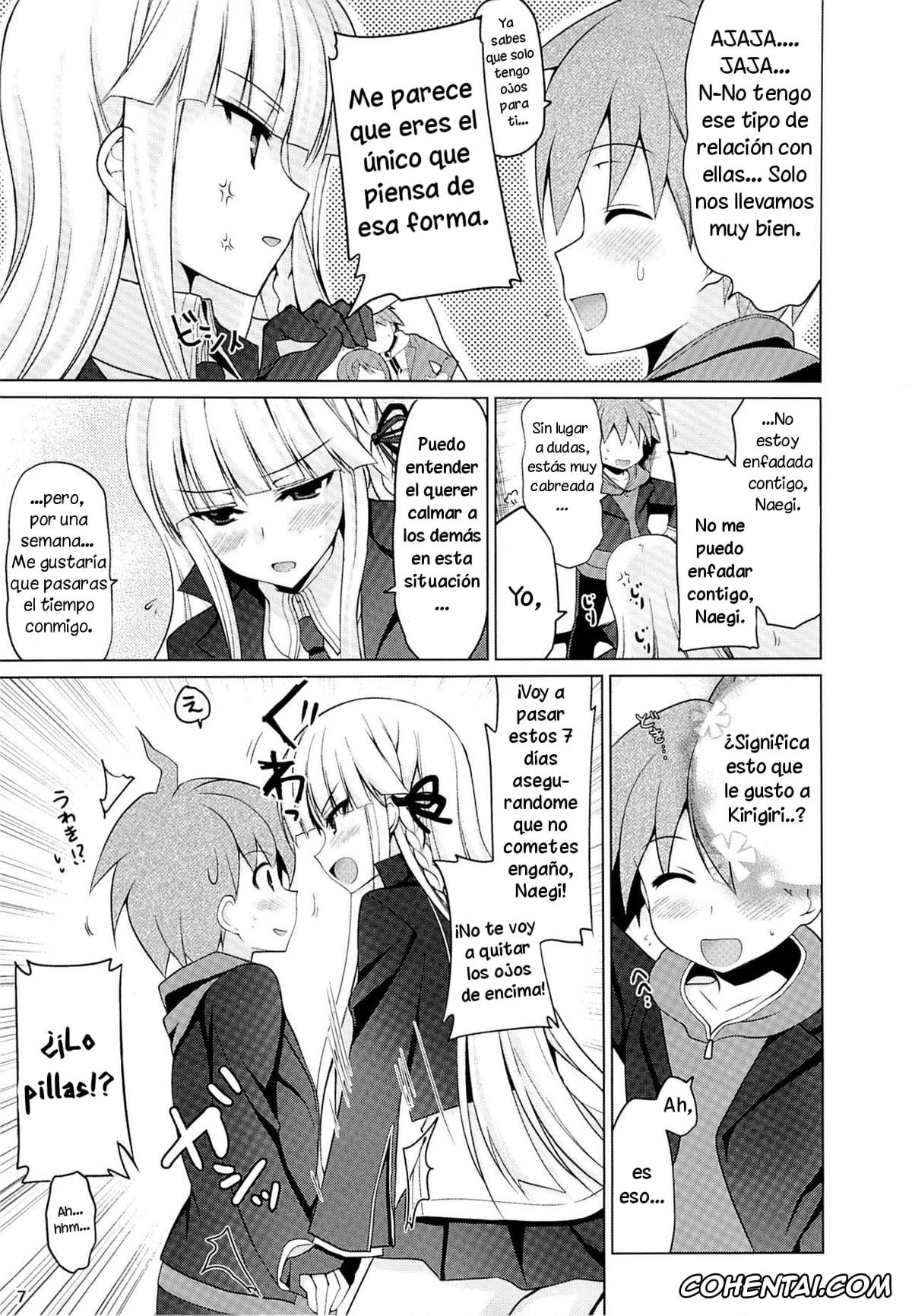 Danganronpa hentai, Kyouko Kirigiri hentai, Makoto Naegi hentai, Boku to Kirigiri-san no Nanokakan Sensou (Danganronpa), pagina 6