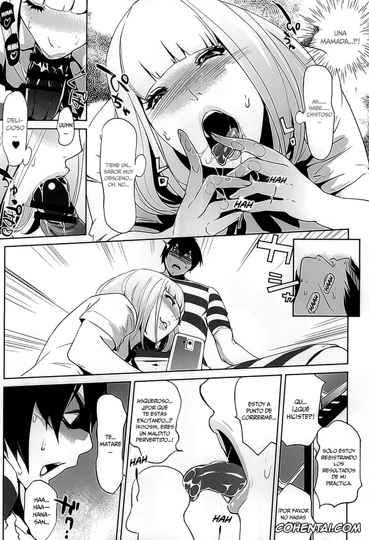 Prison School porno, Hana Midorikawa porno, Kiyoshi Fujino porno, it’s beautiful flower (Prison School), pagina 14