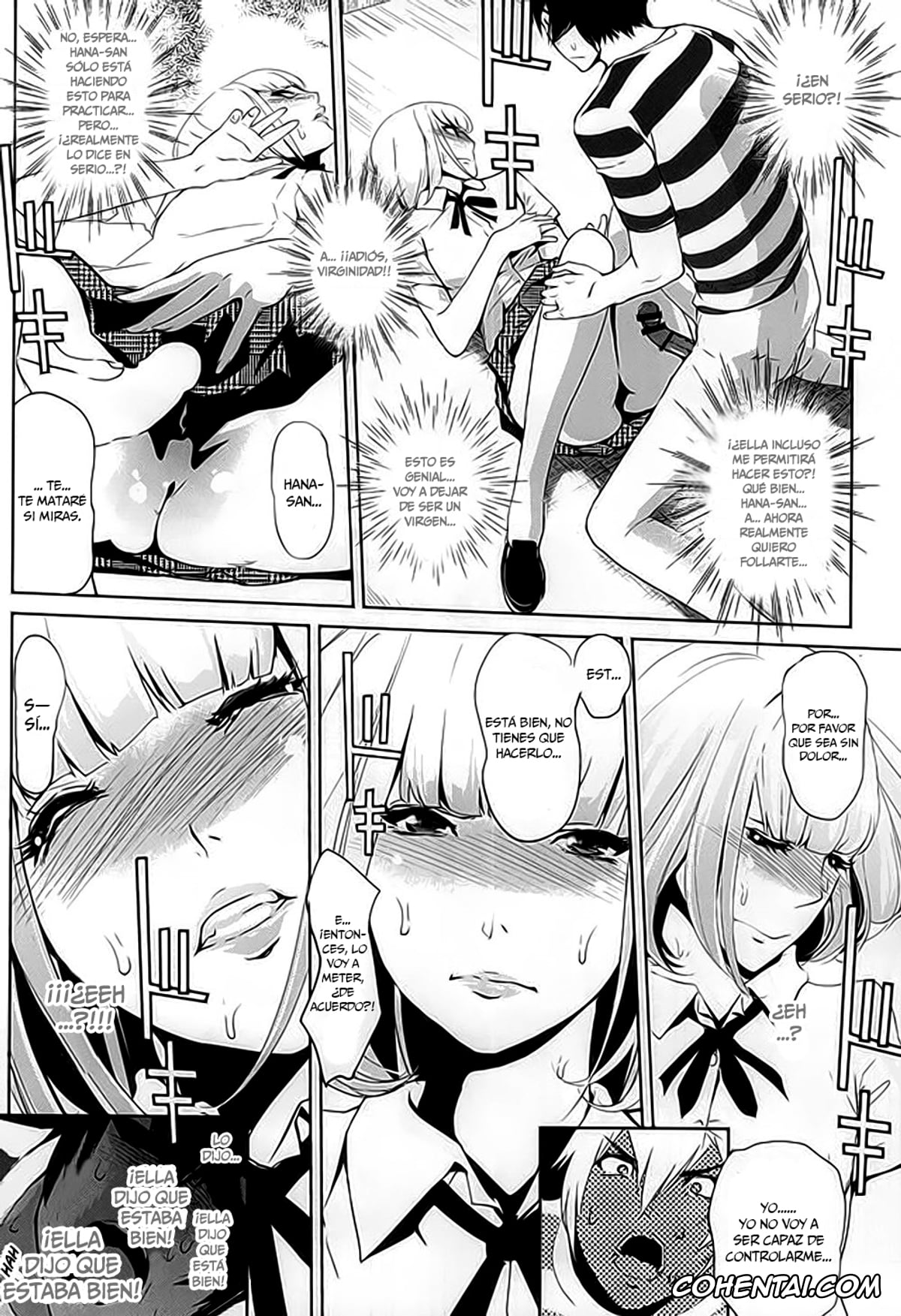 Prison School hentai, Hana Midorikawa hentai, Kiyoshi Fujino hentai, it’s beautiful flower (Prison School), pagina 18