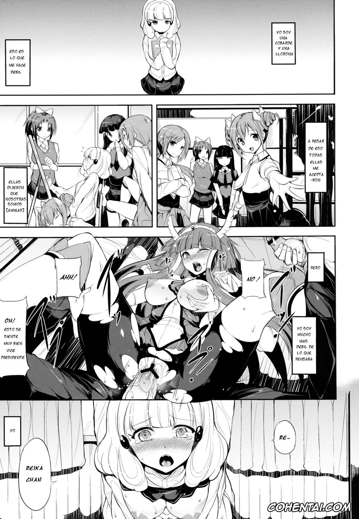 Smile Precure hentai, Cure Beauty | Reika Aoki hentai, Cure Peace | Yayoi Kise hentai, blackened (Smile Precure!), pagina 3
