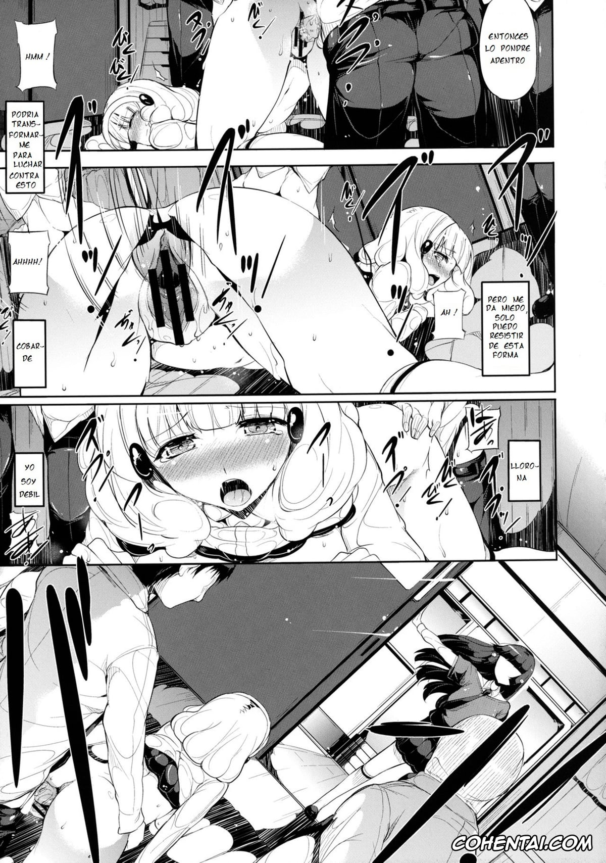 Smile Precure porno, Cure Beauty | Reika Aoki porno, Cure Peace | Yayoi Kise porno, blackened (Smile Precure!), pagina 11