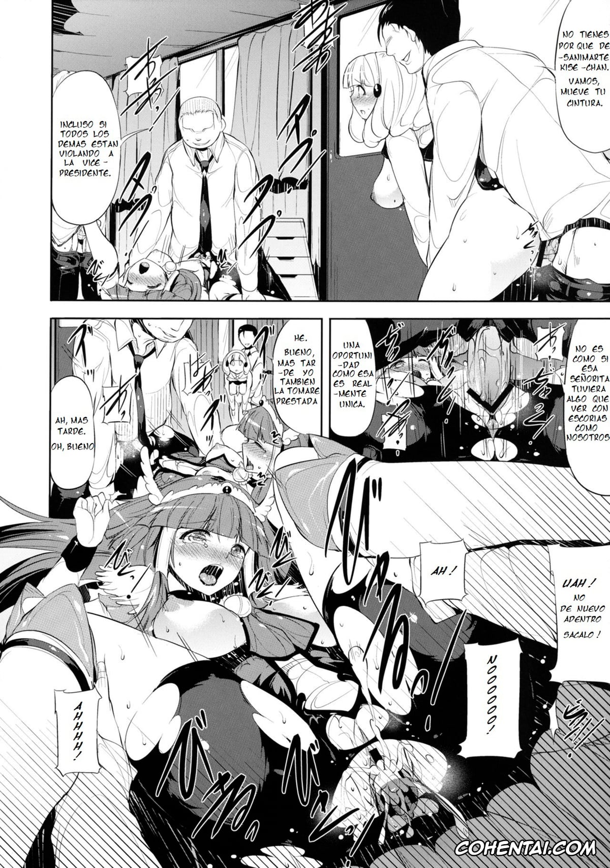 Smile Precure xxx, Cure Beauty | Reika Aoki xxx, Cure Peace | Yayoi Kise xxx, blackened (Smile Precure!), pagina 16