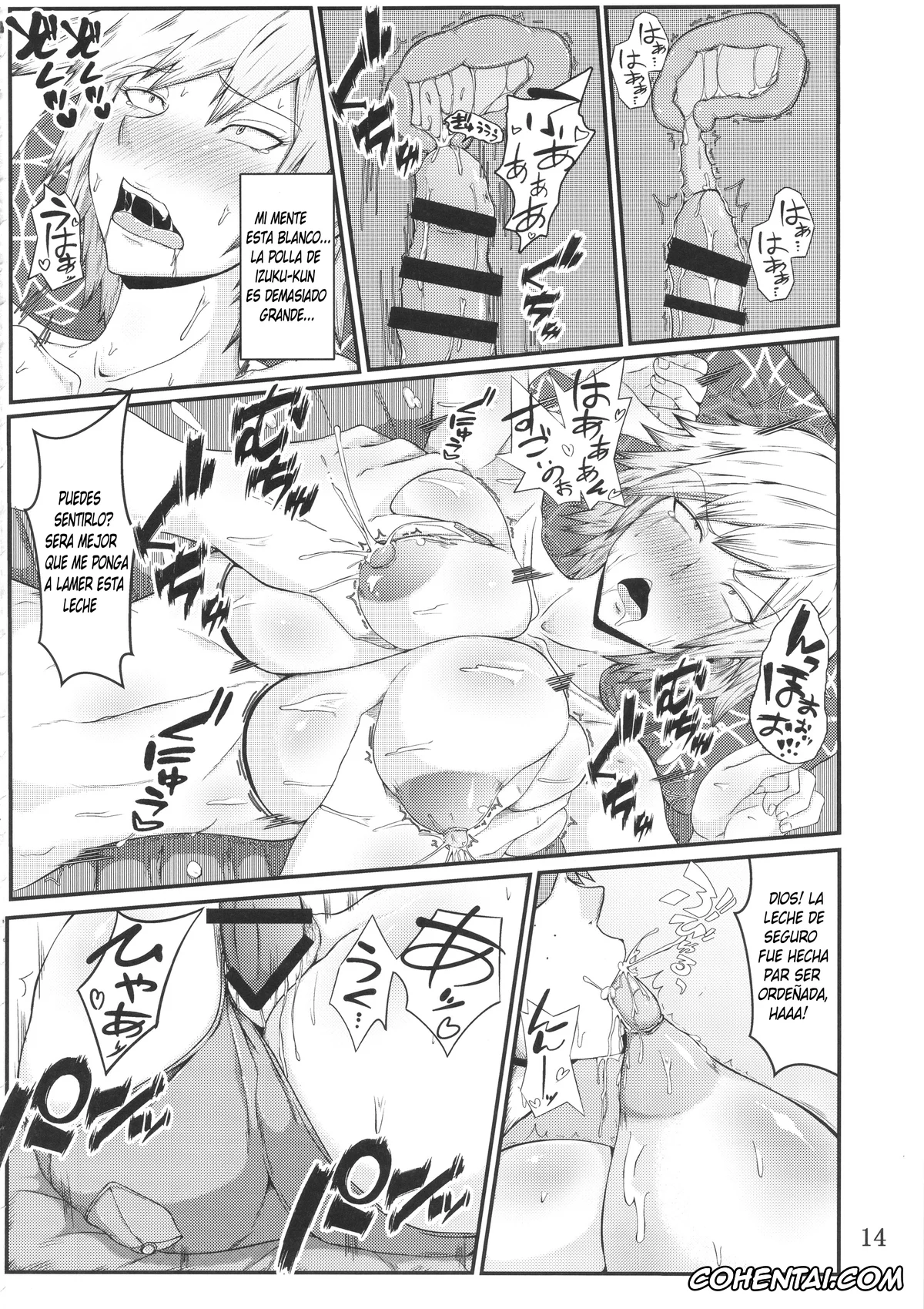 My Hero Academia | Boku No Hero Academia hentai, Izuku Midoriya hentai, Mitsuki Bakugou hentai, Boku to Bakugou Mama no Himitsu (Boku no Hero Academia), pagina 15