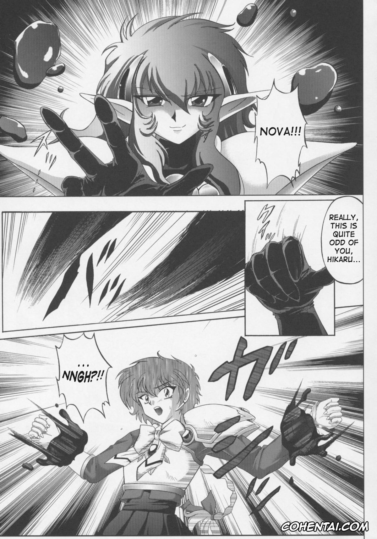 Magic Knight Rayearth xxx, Hikaru Shidou xxx, Nova xxx, Centris (Magic Knight Rayearth), pagina 4