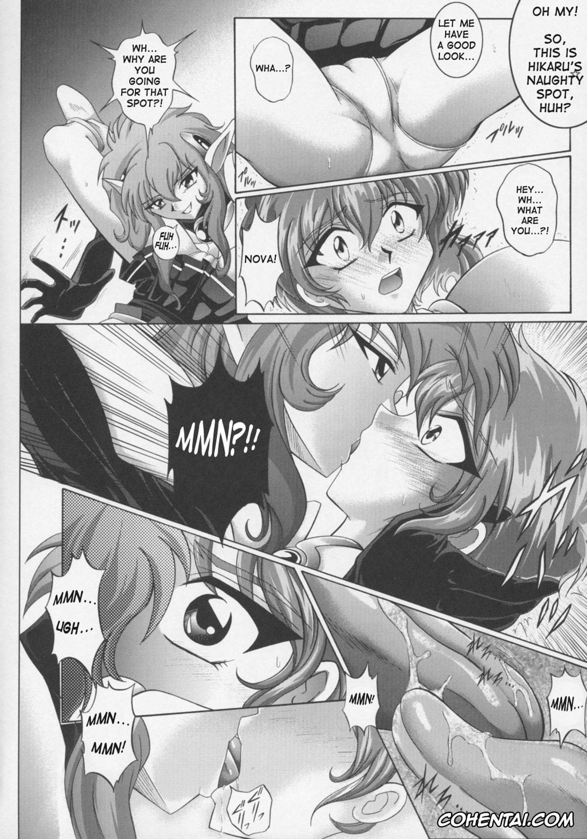 Magic Knight Rayearth hentai, Hikaru Shidou hentai, Nova hentai, Centris (Magic Knight Rayearth), pagina 9