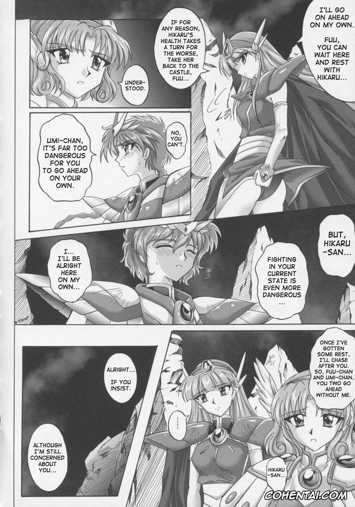Magic Knight Rayearth xxx, Hikaru Shidou xxx, Nova xxx, Centris (Magic Knight Rayearth), pagina 28