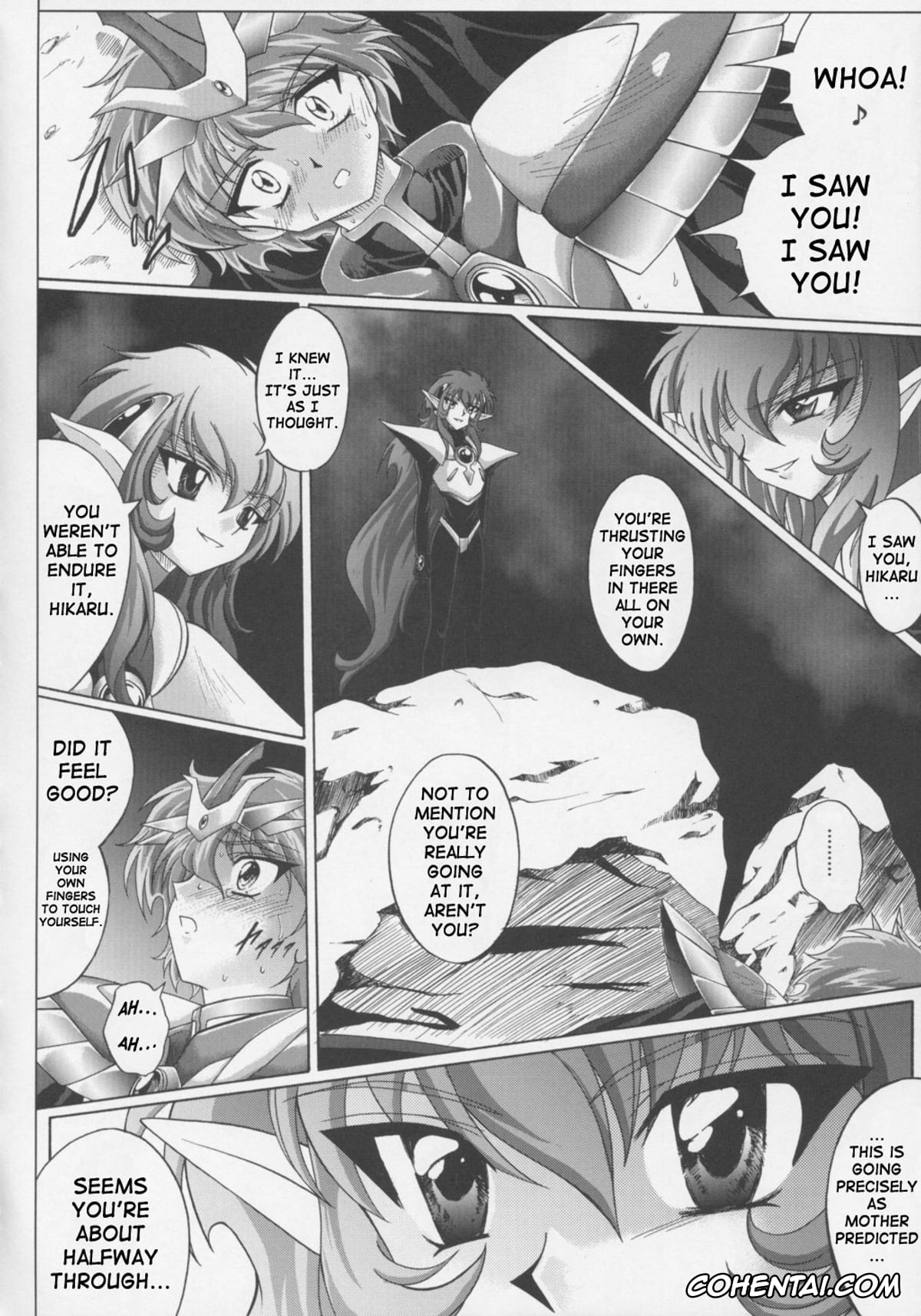Magic Knight Rayearth hentai, Hikaru Shidou hentai, Nova hentai, Centris (Magic Knight Rayearth), pagina 36