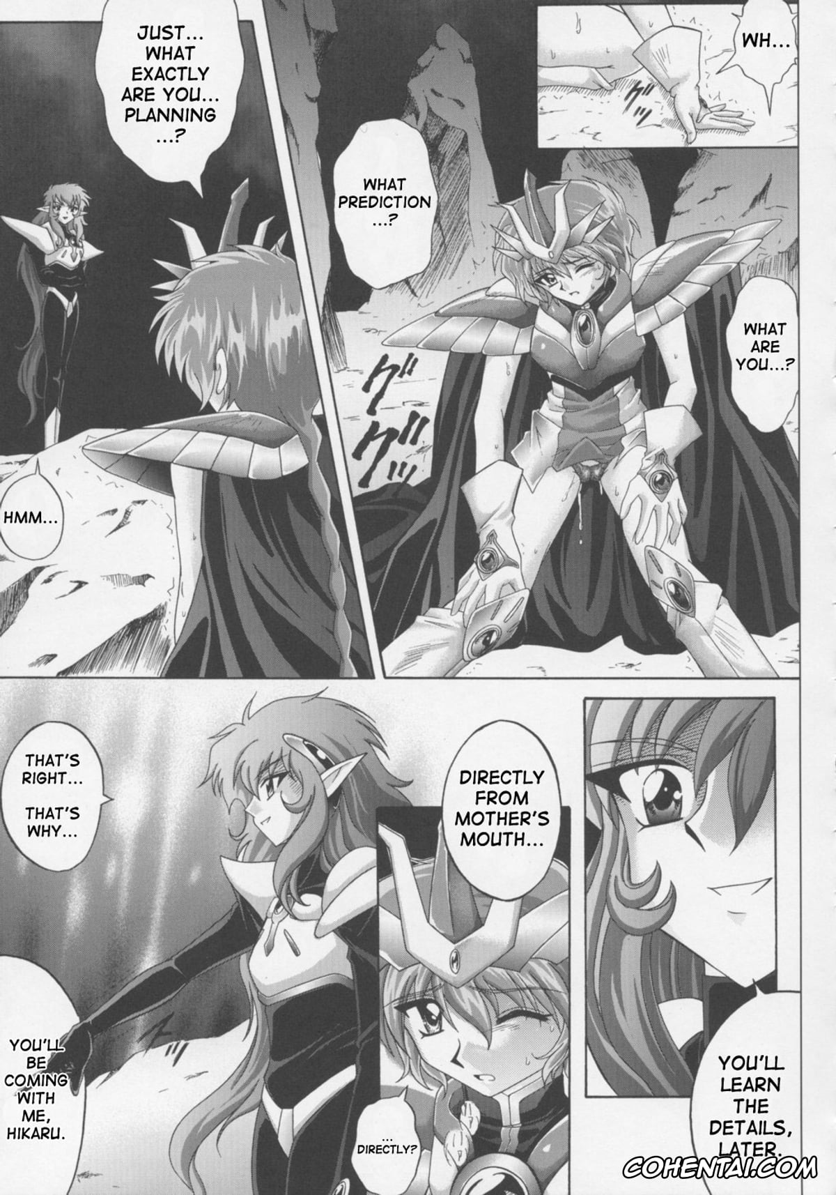 Magic Knight Rayearth xxx, Hikaru Shidou xxx, Nova xxx, Centris (Magic Knight Rayearth), pagina 37
