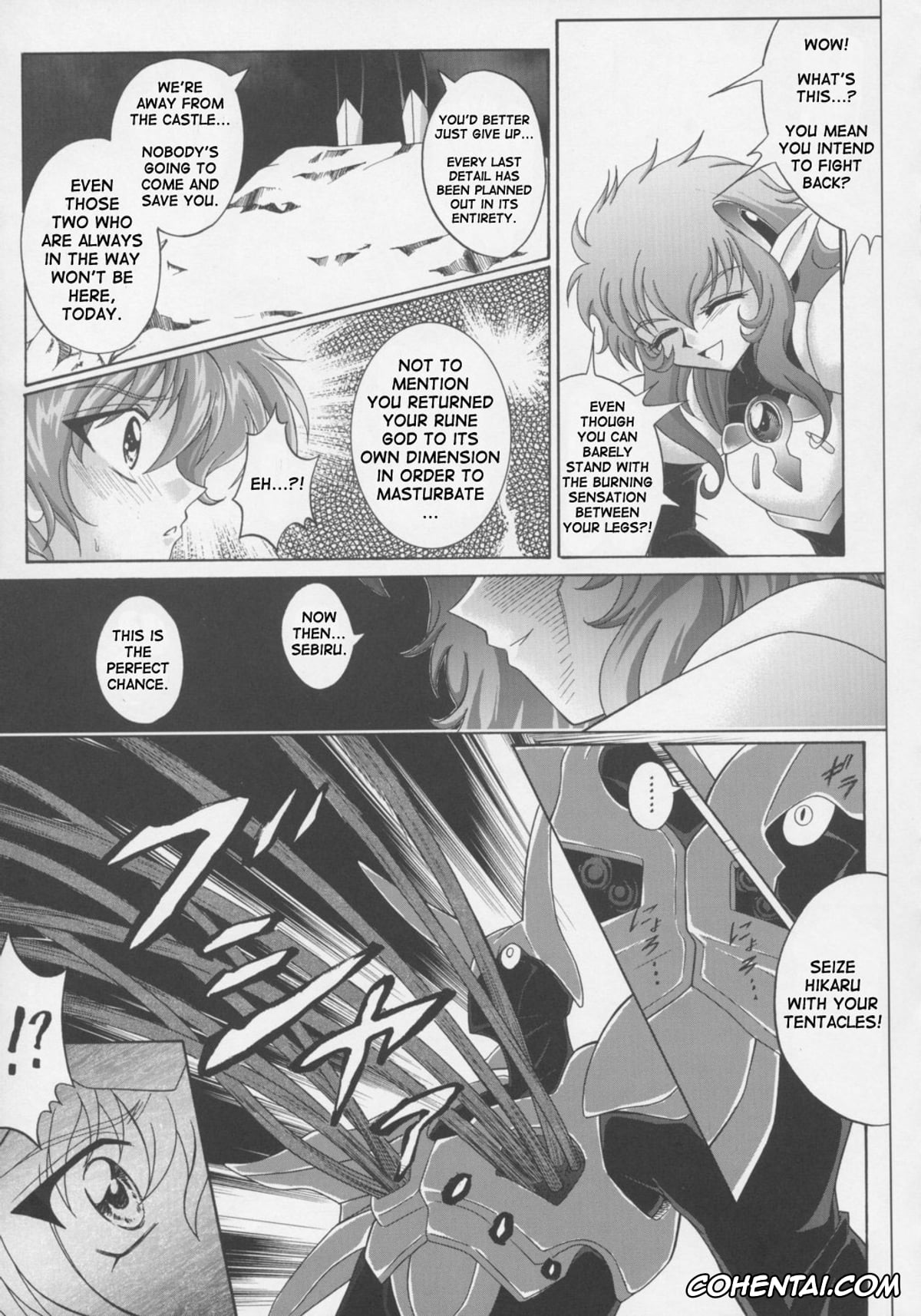 Magic Knight Rayearth hentai, Hikaru Shidou hentai, Nova hentai, Centris (Magic Knight Rayearth), pagina 39