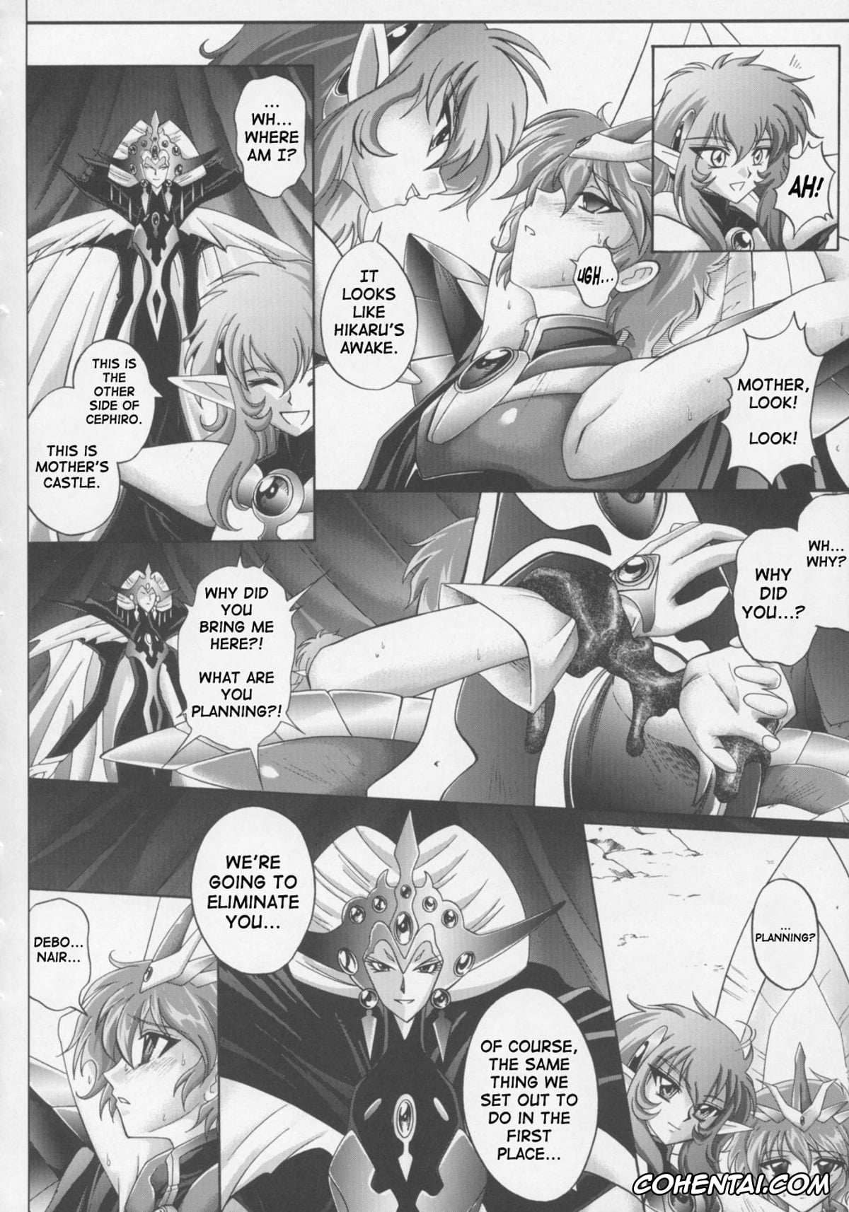 Magic Knight Rayearth xxx, Hikaru Shidou xxx, Nova xxx, Centris (Magic Knight Rayearth), pagina 49