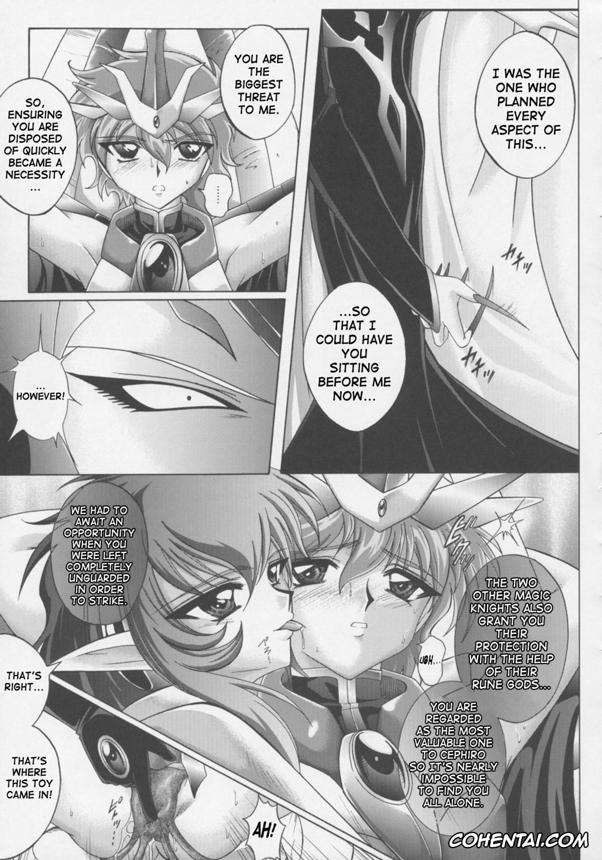 Magic Knight Rayearth porno, Hikaru Shidou porno, Nova porno, Centris (Magic Knight Rayearth), pagina 50