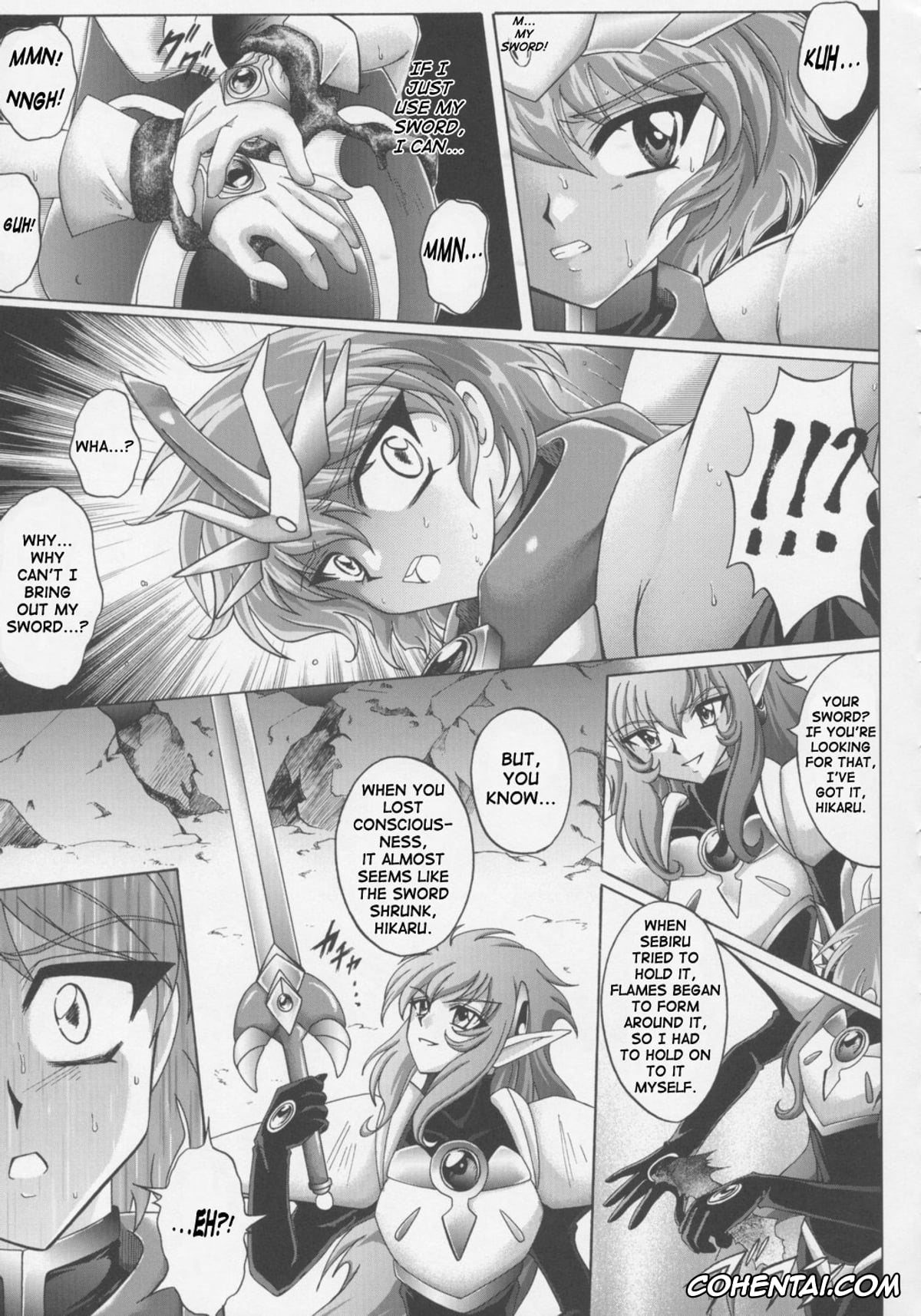 Magic Knight Rayearth xxx, Hikaru Shidou xxx, Nova xxx, Centris (Magic Knight Rayearth), pagina 52