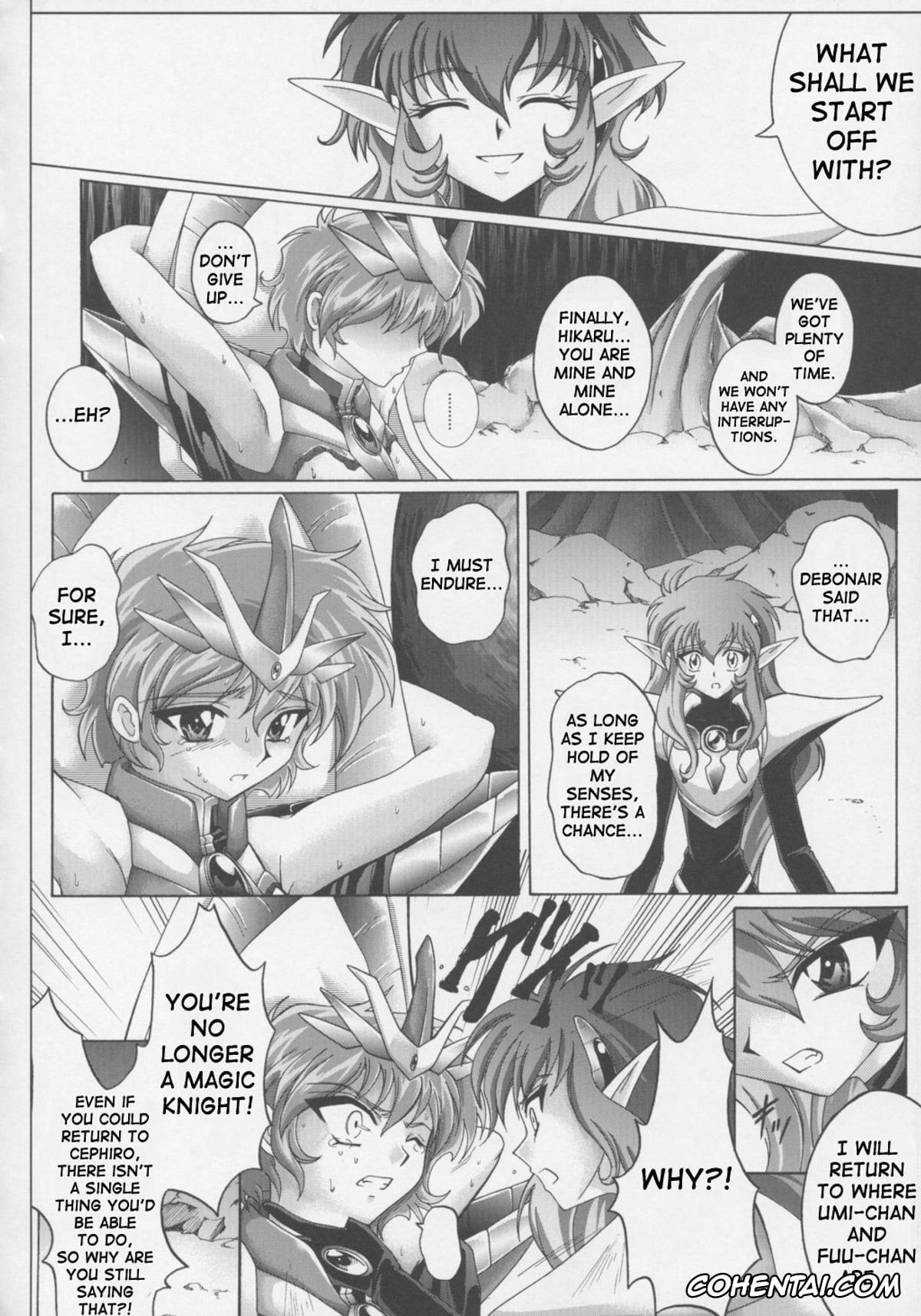 Magic Knight Rayearth hentai, Hikaru Shidou hentai, Nova hentai, Centris (Magic Knight Rayearth), pagina 57