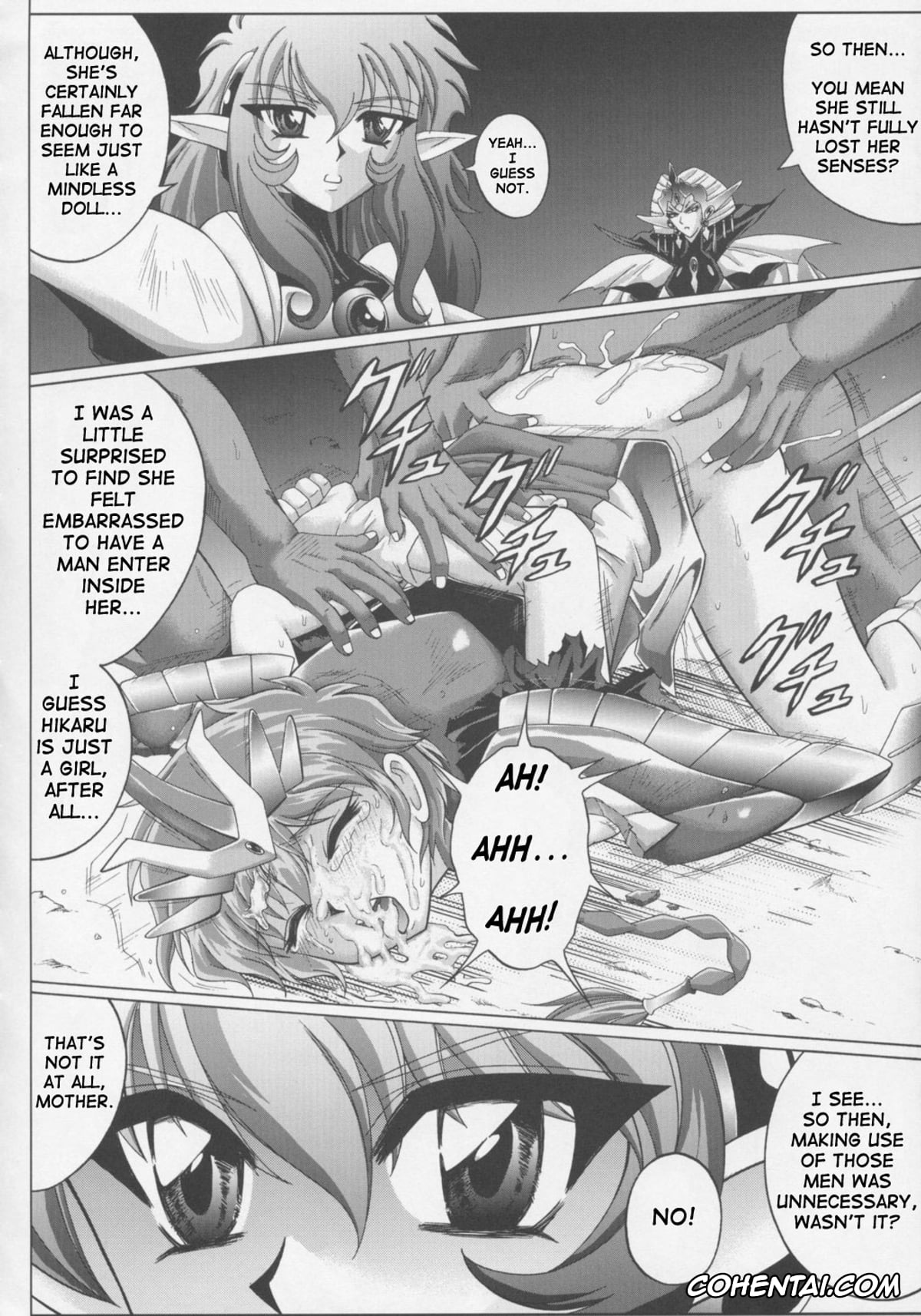 Magic Knight Rayearth xxx, Hikaru Shidou xxx, Nova xxx, Centris (Magic Knight Rayearth), pagina 79
