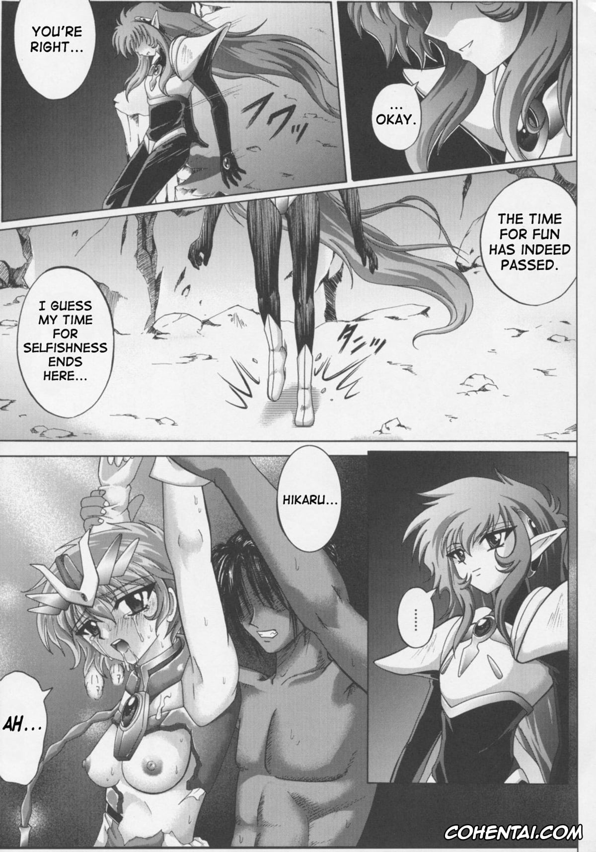 Magic Knight Rayearth xxx, Hikaru Shidou xxx, Nova xxx, Centris (Magic Knight Rayearth), pagina 82