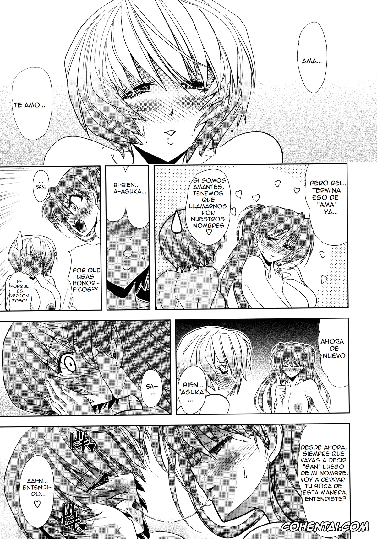 Neon Genesis Evangelion porno, Asuka Langley Soryu porno, Rei Ayanami porno, Lovey Dovey (Neon Genesis Evangelion), pagina 32