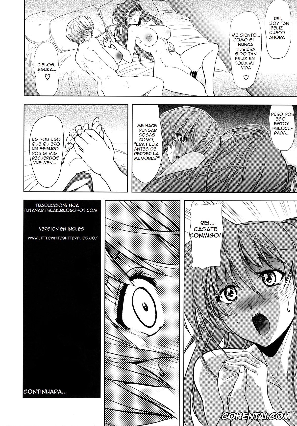 Neon Genesis Evangelion porno, Asuka Langley Soryu porno, Rei Ayanami porno, Lovey Dovey (Neon Genesis Evangelion), pagina 35