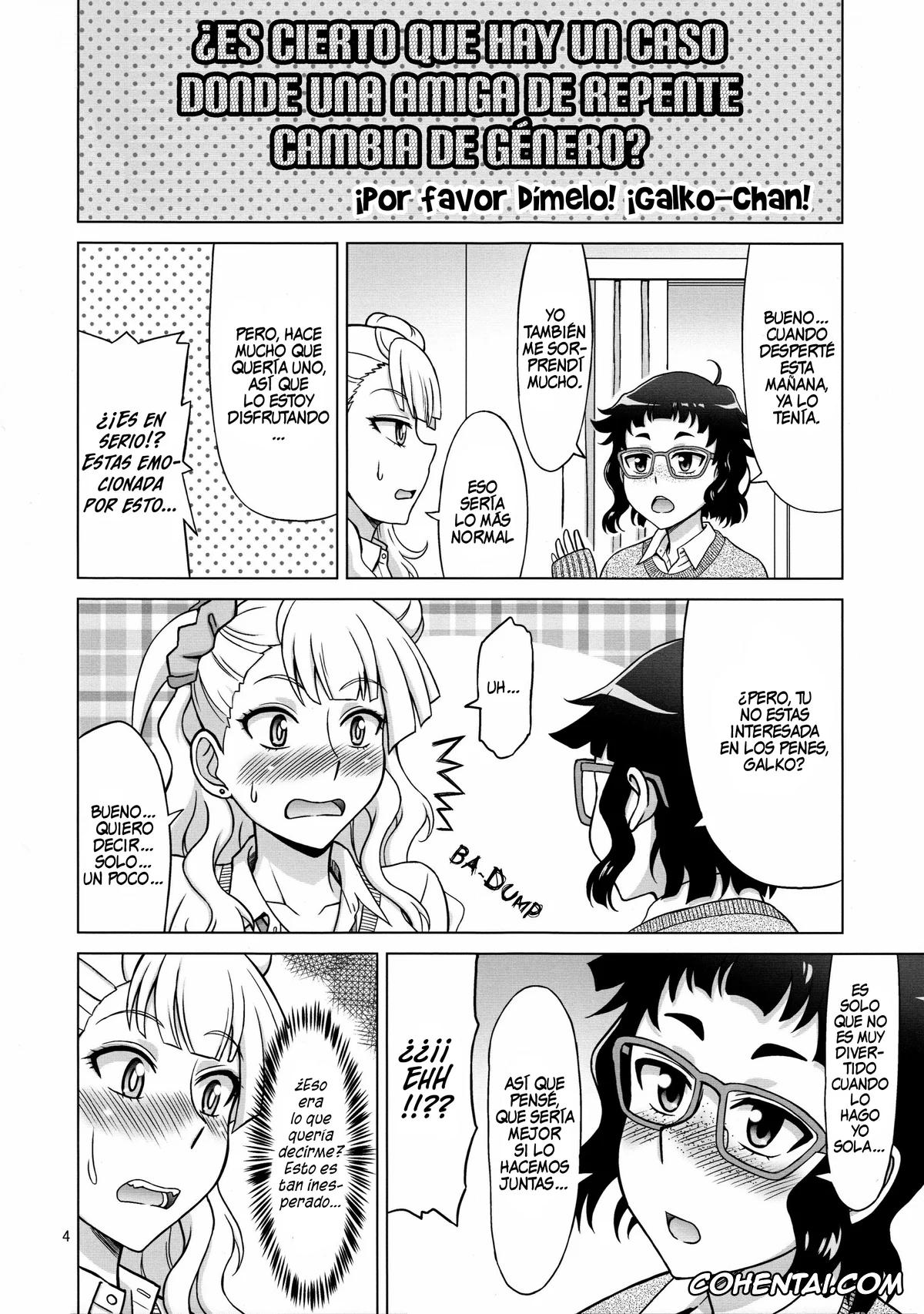 Oshiete! Galko-chan xxx, Galko xxx, Otako xxx, Galfriend (Oshiete! Galko-chan), pagina 4
