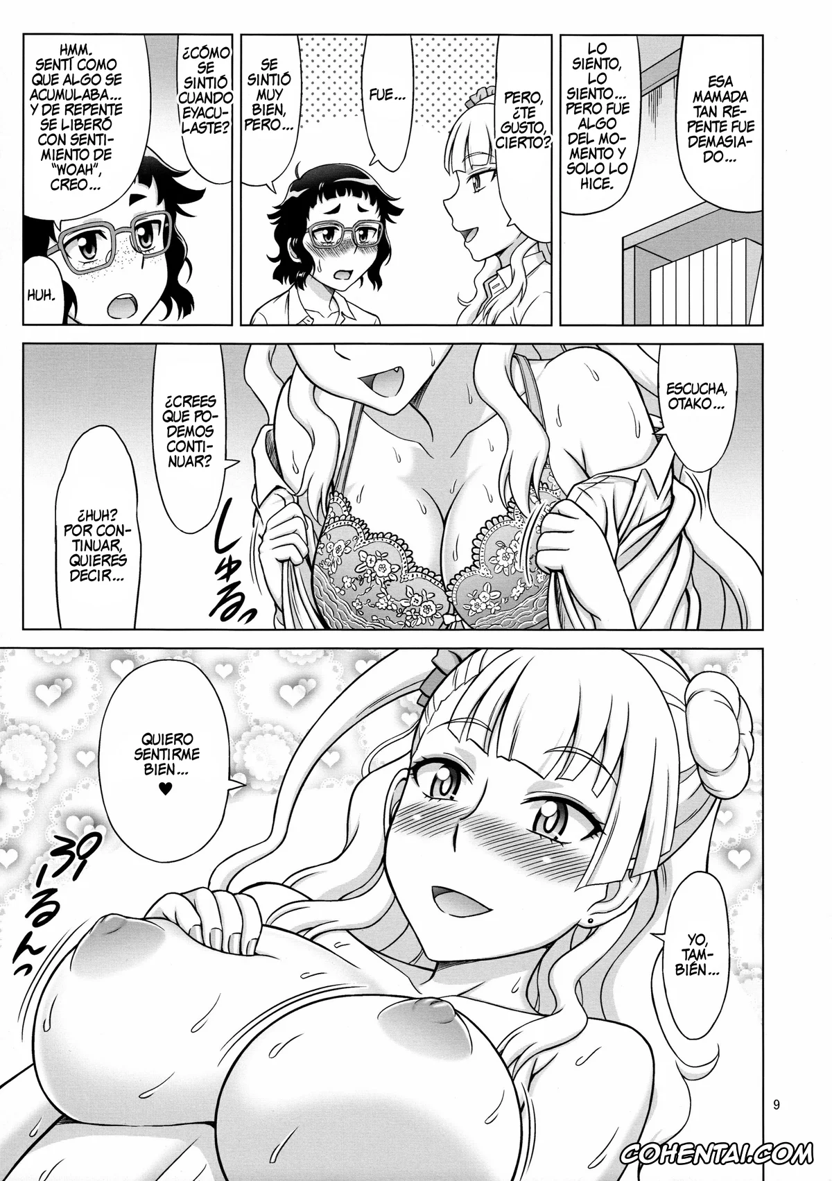Oshiete! Galko-chan hentai, Galko hentai, Otako hentai, Galfriend (Oshiete! Galko-chan), pagina 9