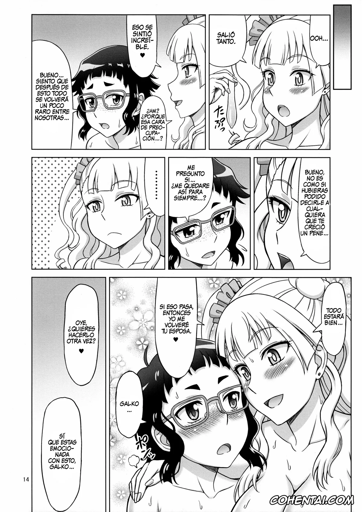 Oshiete! Galko-chan porno, Galko porno, Otako porno, Galfriend (Oshiete! Galko-chan), pagina 14