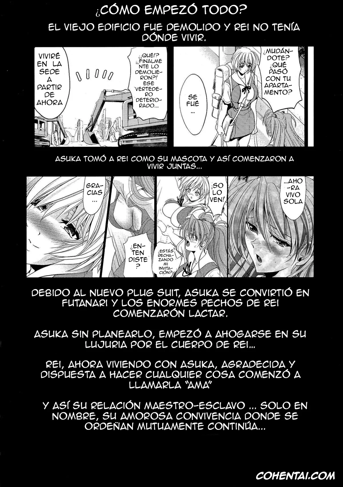 Neon Genesis Evangelion hentai, Asuka Langley Soryu hentai, Rei Ayanami hentai, Woshioki Shite Kudasai (Neon Genesis Evangelion), pagina 3