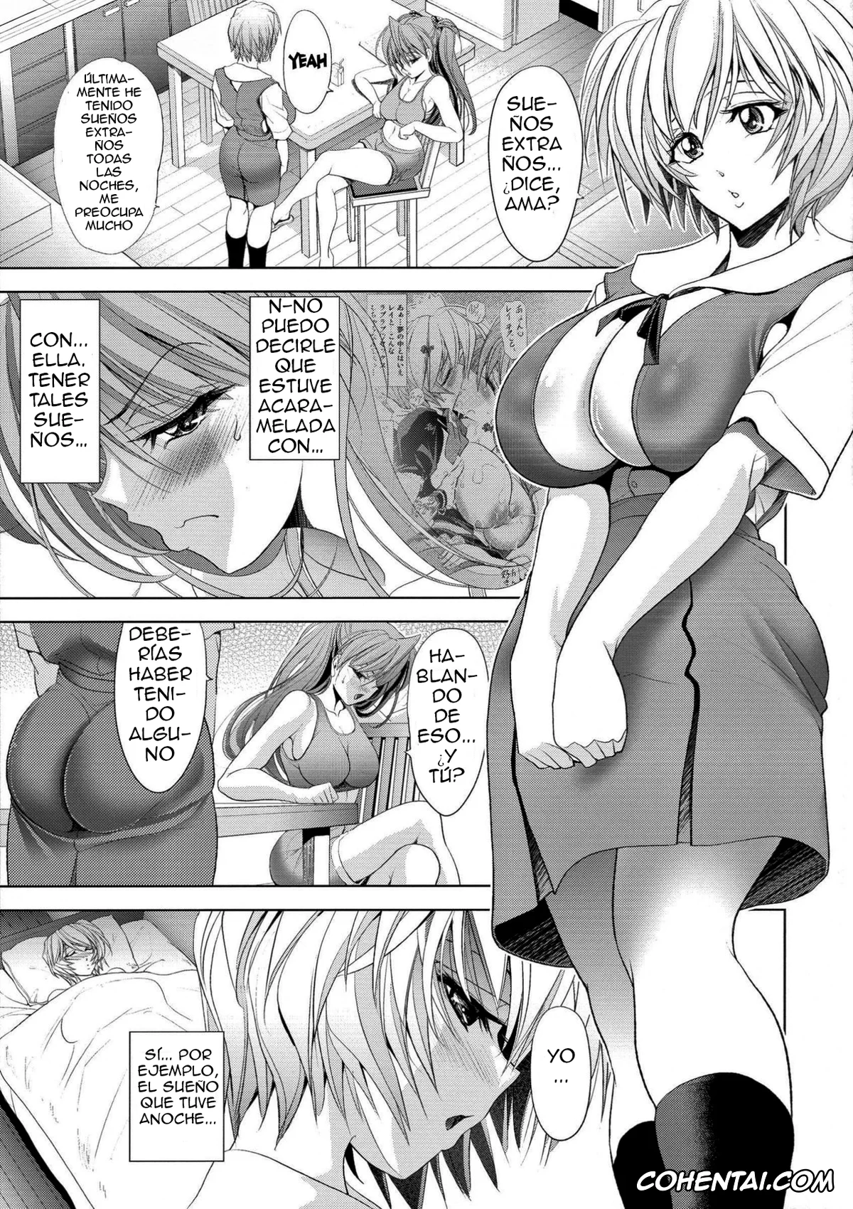 Neon Genesis Evangelion xxx, Asuka Langley Soryu xxx, Rei Ayanami xxx, Woshioki Shite Kudasai (Neon Genesis Evangelion), pagina 4