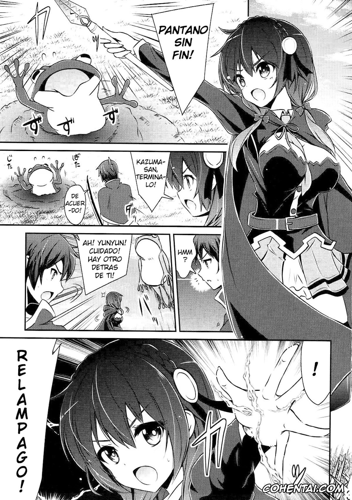 Kono Subarashii Sekai ni Syukufuku o! porno, Kazuma Satou porno, Yunyun porno, Yunyun shiyou! (Kono Subarashii Sekai ni Syukufuku o!), pagina 2