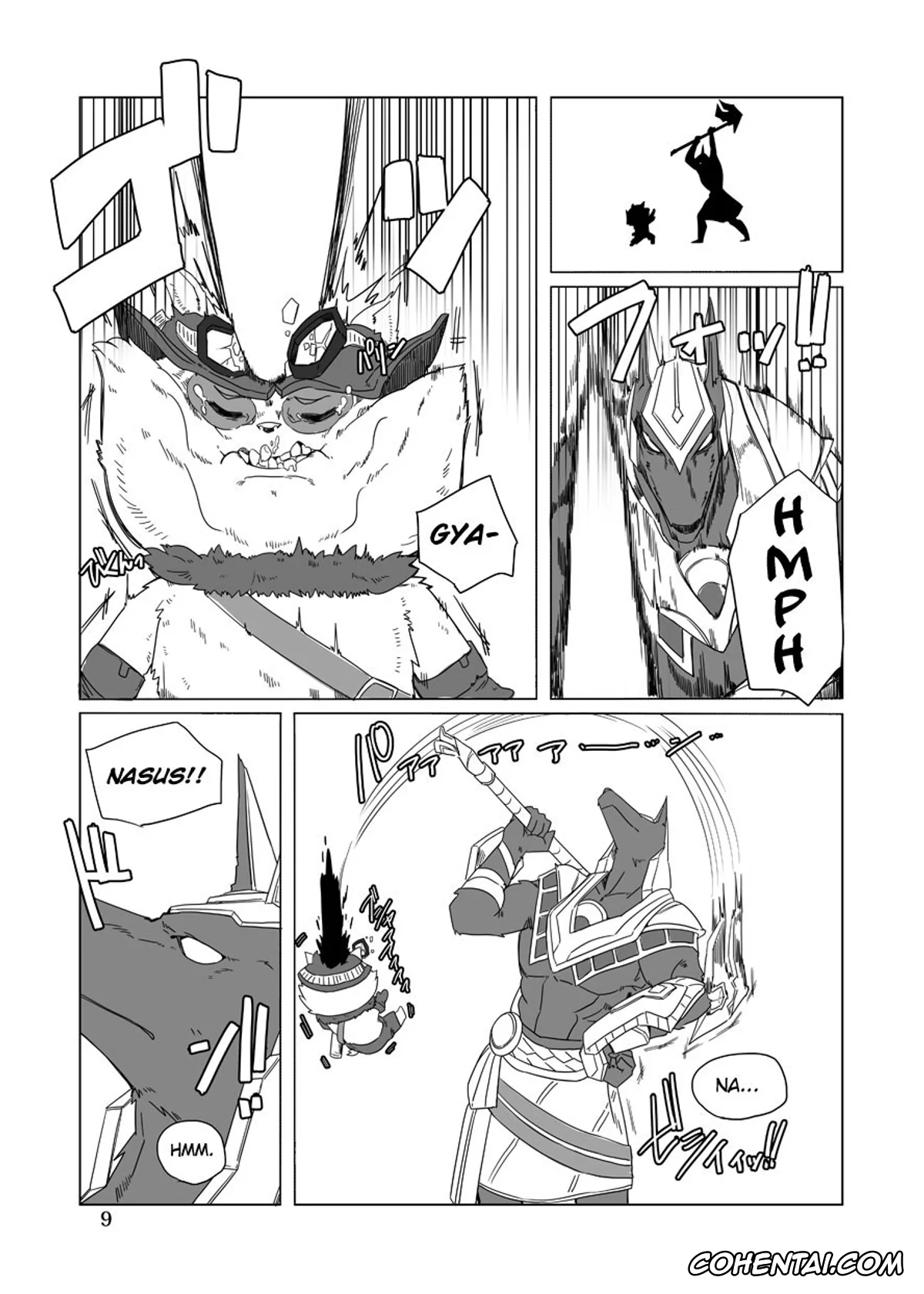 League of Legends porno, Kindred porno, Nasus porno, How does hunger feel? 2 (League of Legends), pagina 8