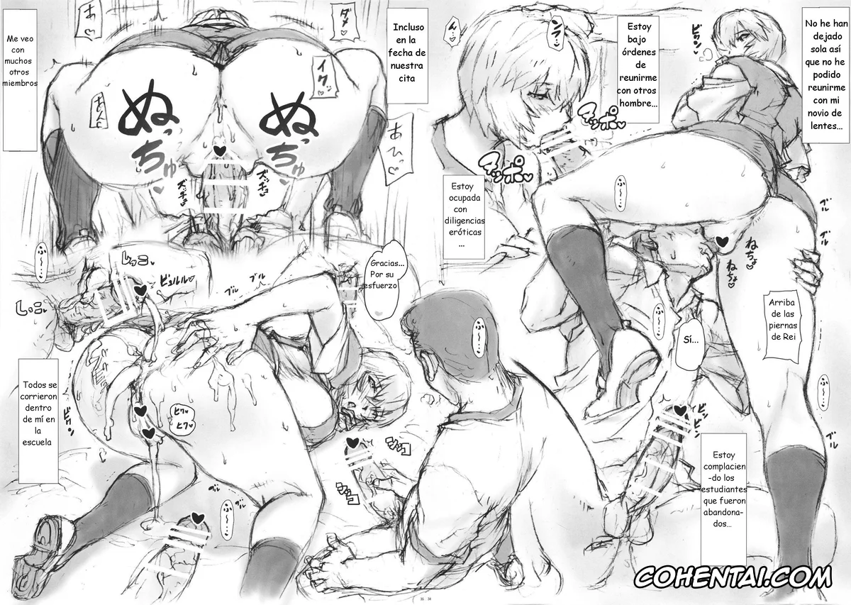 Neon Genesis Evangelion hentai, Rei Ayanami hentai, Mogudan: Rei Ayanami works + extras (Saga13), pagina 15