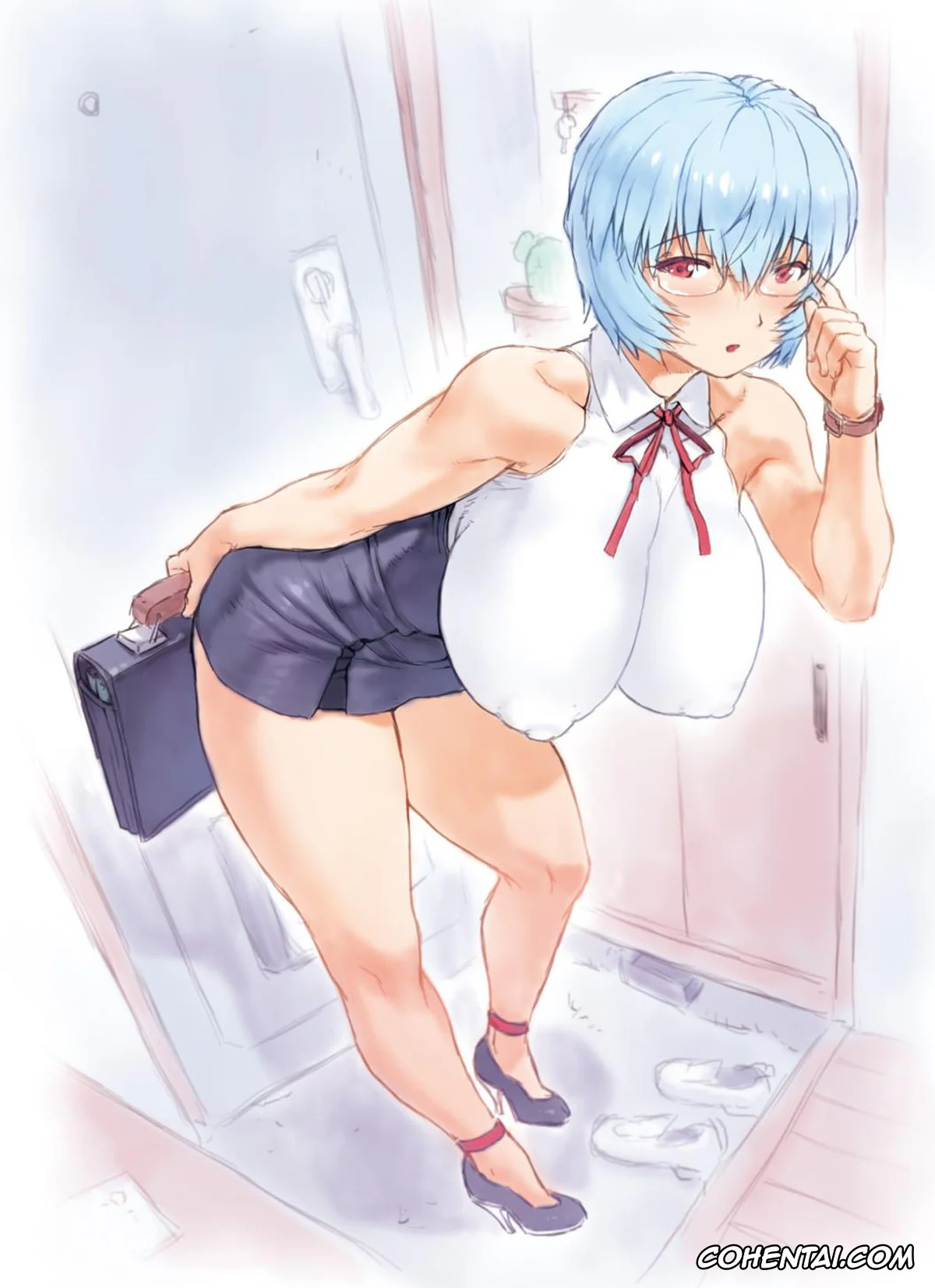 Neon Genesis Evangelion porno, Rei Ayanami porno, Mogudan: Rei Ayanami works + extras (Saga13), pagina 38