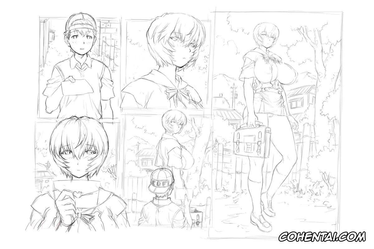 Neon Genesis Evangelion porno, Rei Ayanami porno, Mogudan: Rei Ayanami works + extras (Saga13), pagina 80