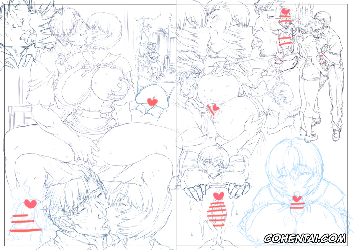 Neon Genesis Evangelion hentai, Rei Ayanami hentai, Mogudan: Rei Ayanami works + extras (Saga13), pagina 147