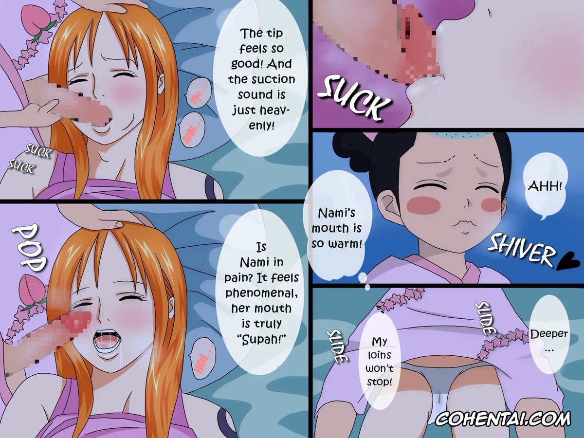 One Piece porno, Kozuki Momonosuke porno, Nami porno, Momo-chan no Guhehe…Asobi (One Piece), pagina 8