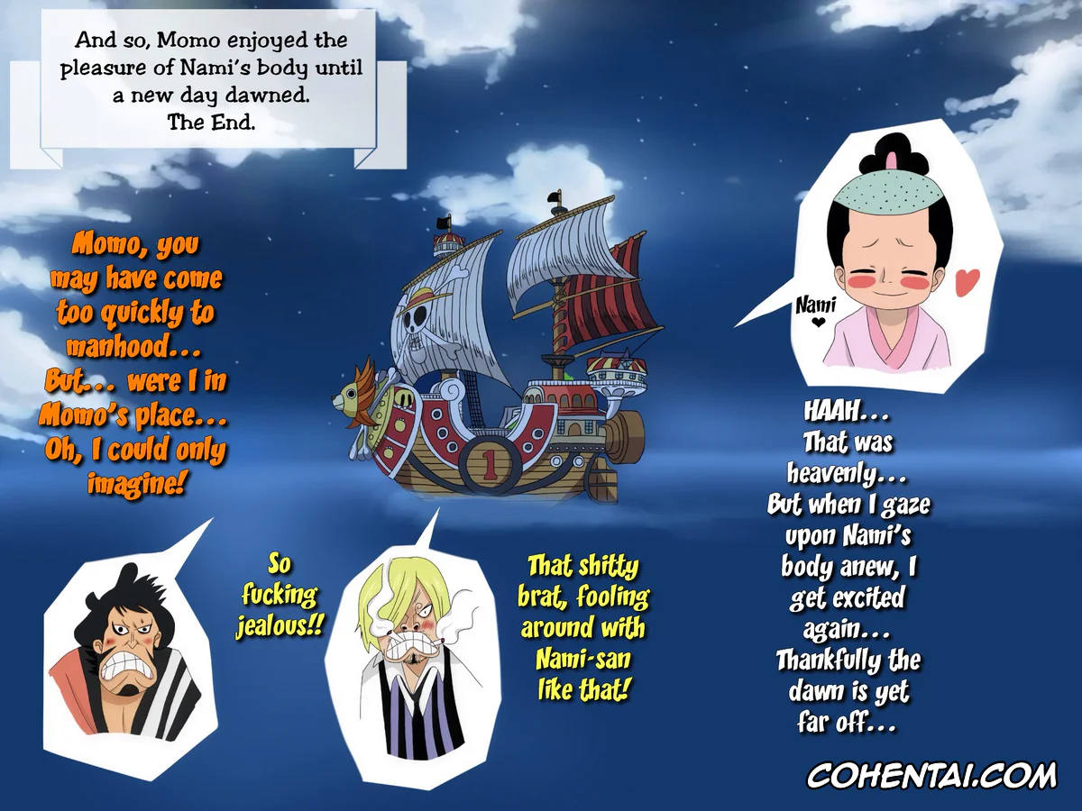 One Piece porno, Kozuki Momonosuke porno, Nami porno, Momo-chan no Guhehe…Asobi (One Piece), pagina 20