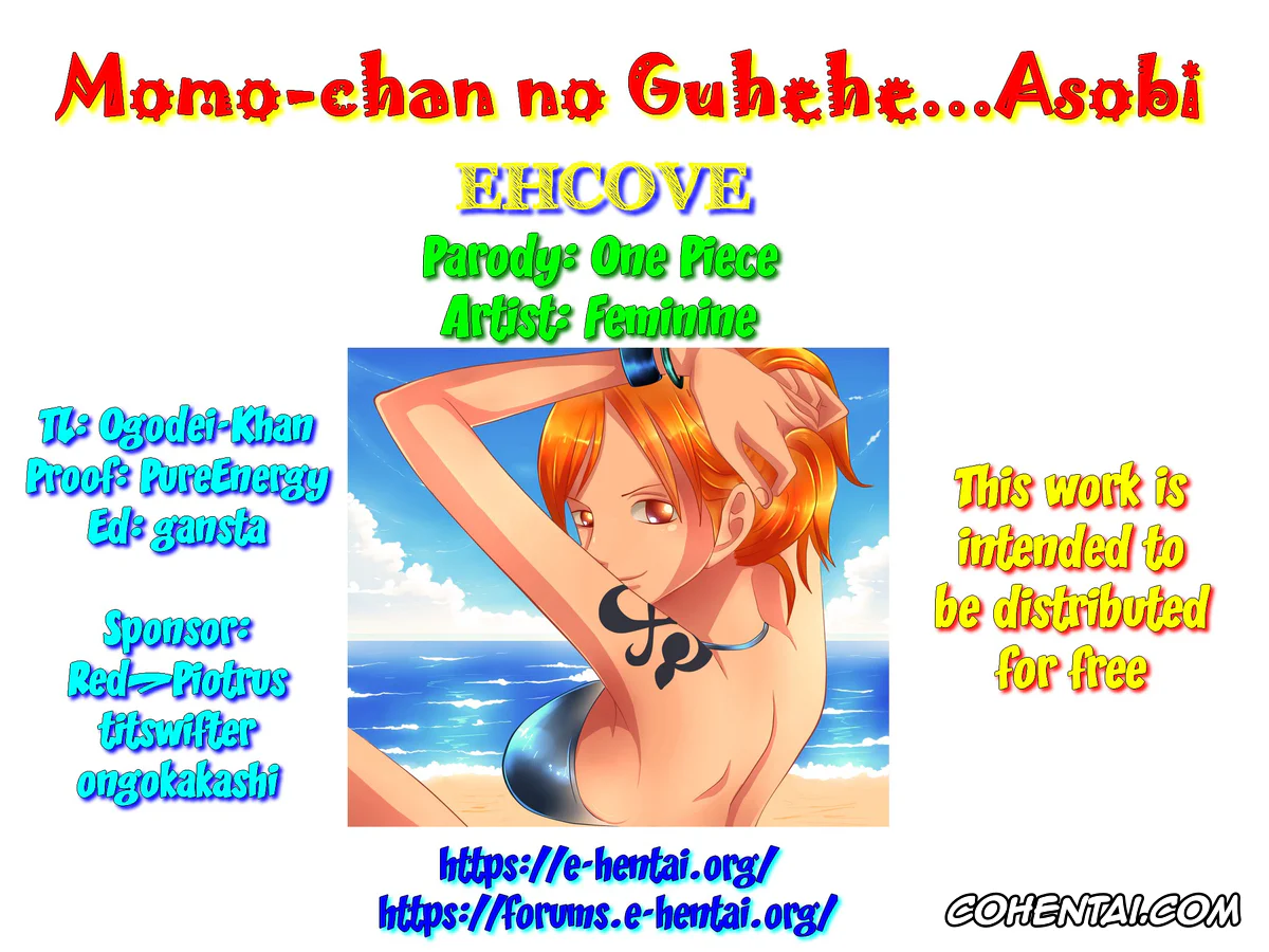 One Piece hentai, Kozuki Momonosuke hentai, Nami hentai, Momo-chan no Guhehe…Asobi (One Piece), pagina 21