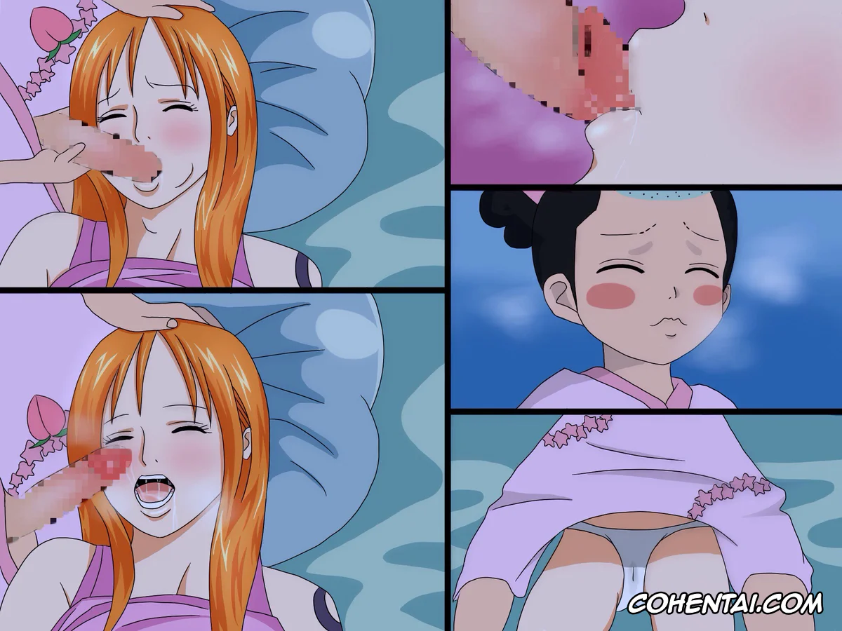 One Piece xxx, Kozuki Momonosuke xxx, Nami xxx, Momo-chan no Guhehe…Asobi (One Piece), pagina 28