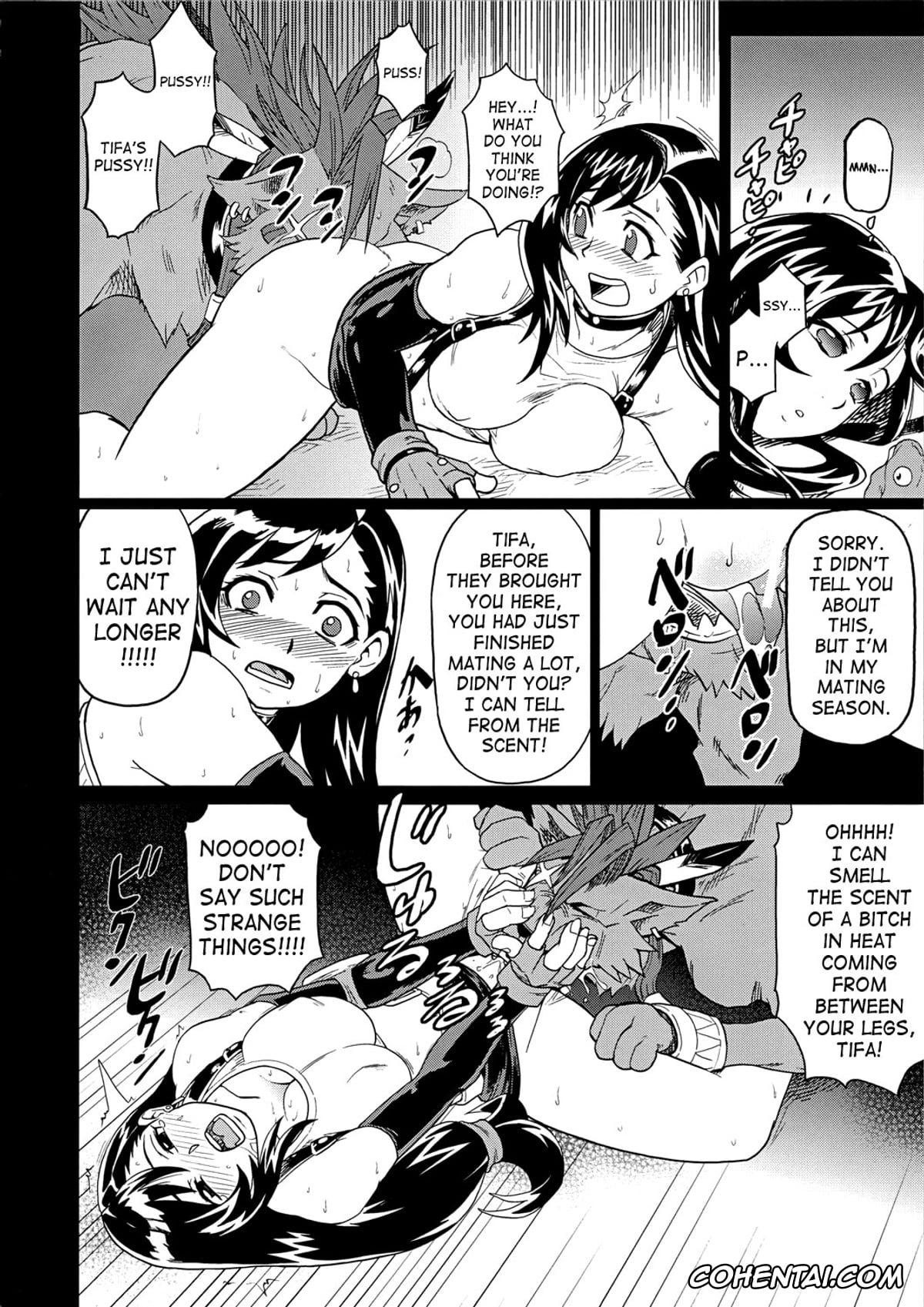 Final Fantasy hentai, Red Xiii hentai, Tifa Lockhart hentai, EroTifa7 vol. 2.5 (Final Fantasy VII), pagina 18