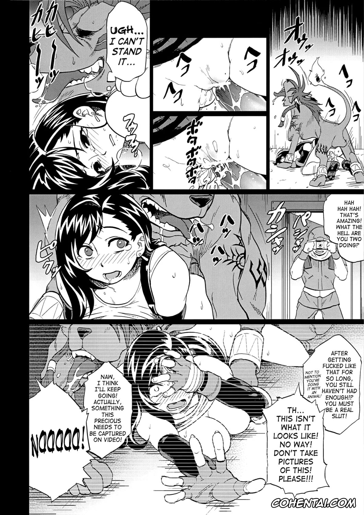 Final Fantasy hentai, Red Xiii hentai, Tifa Lockhart hentai, EroTifa7 vol. 2.5 (Final Fantasy VII), pagina 24