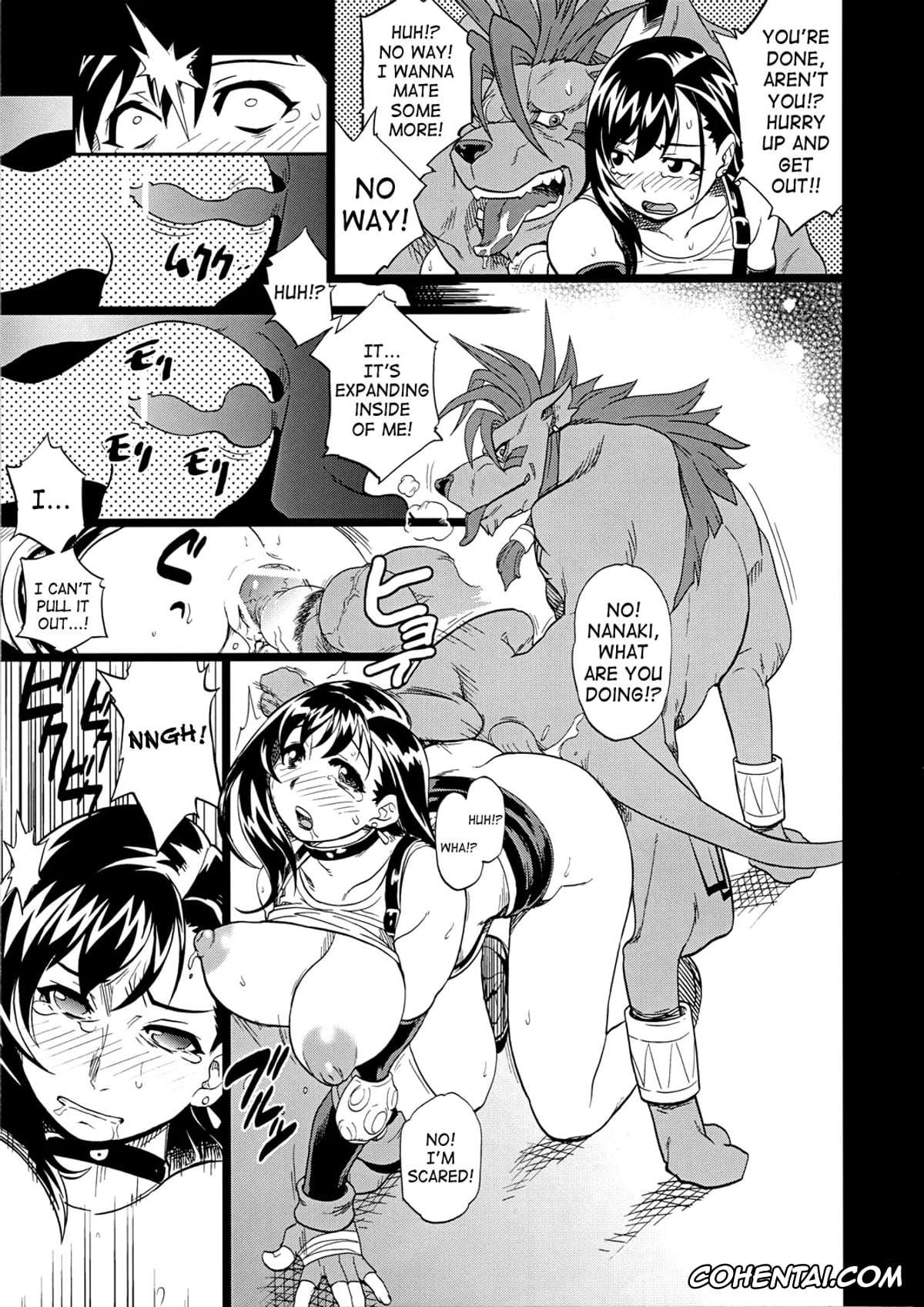 Final Fantasy xxx, Red Xiii xxx, Tifa Lockhart xxx, EroTifa7 vol. 2.5 (Final Fantasy VII), pagina 25