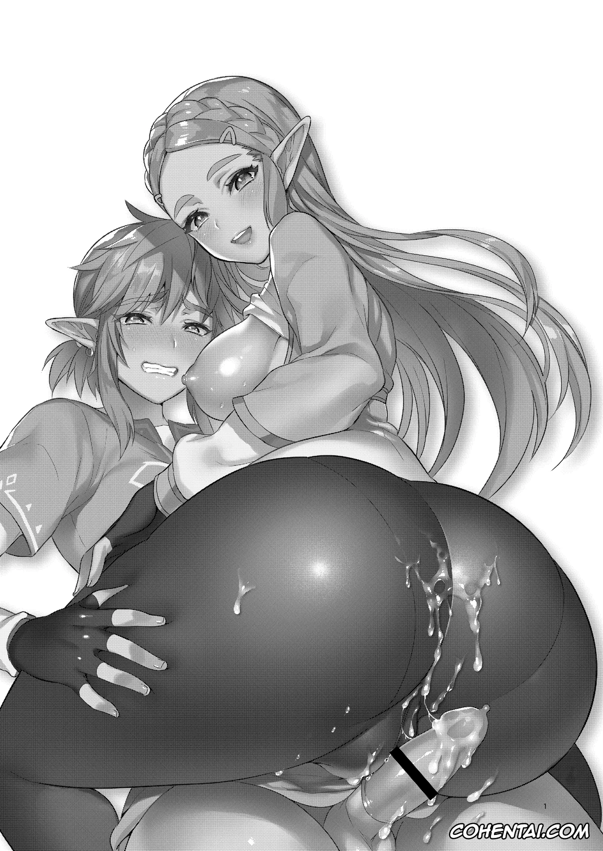 The Legend Of Zelda porno, Link porno, Princess Zelda porno, Hyrule Hanei no Tame no Katsudou! (The Legend of Zelda: Breath of the Wild), pagina 2