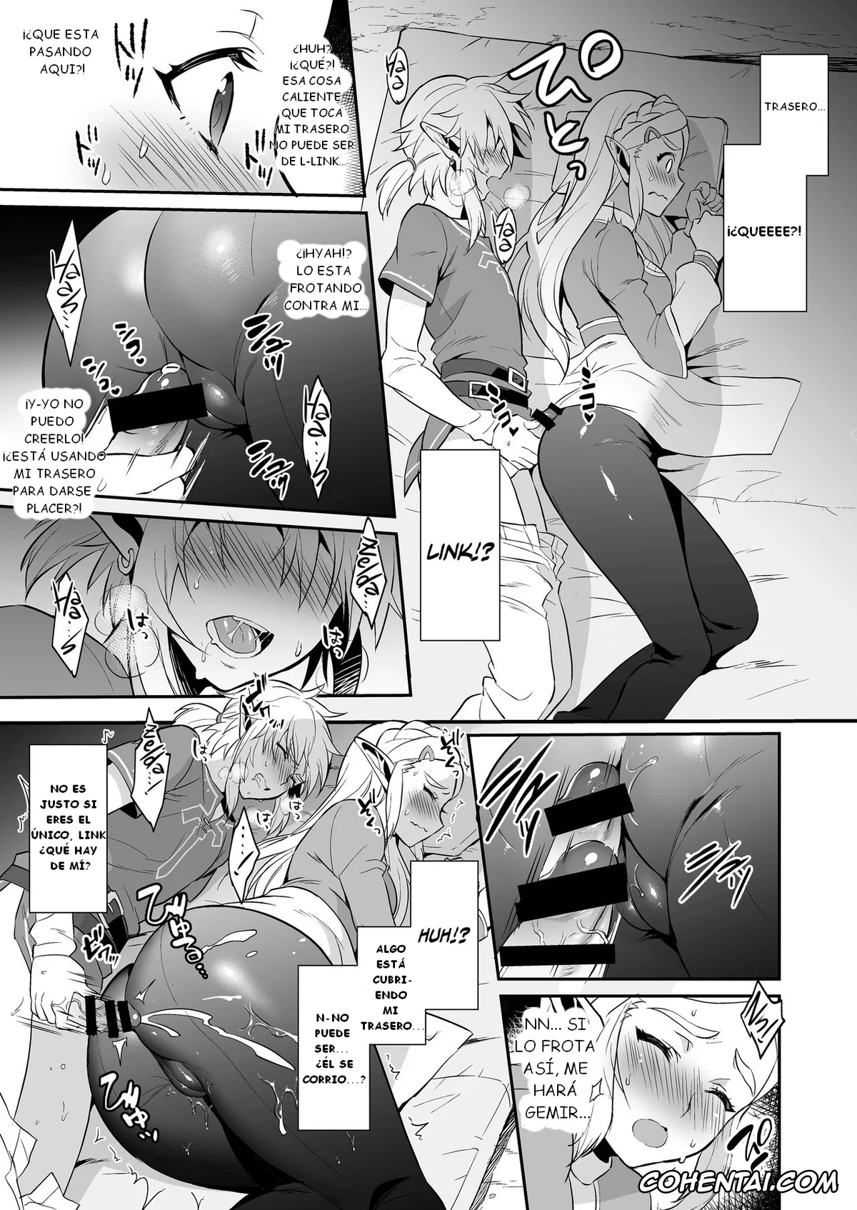 The Legend Of Zelda porno, Link porno, Princess Zelda porno, Hyrule Hanei no Tame no Katsudou! (The Legend of Zelda: Breath of the Wild), pagina 8