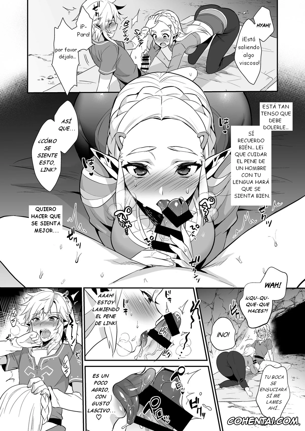 The Legend Of Zelda xxx, Link xxx, Princess Zelda xxx, Hyrule Hanei no Tame no Katsudou! (The Legend of Zelda: Breath of the Wild), pagina 10